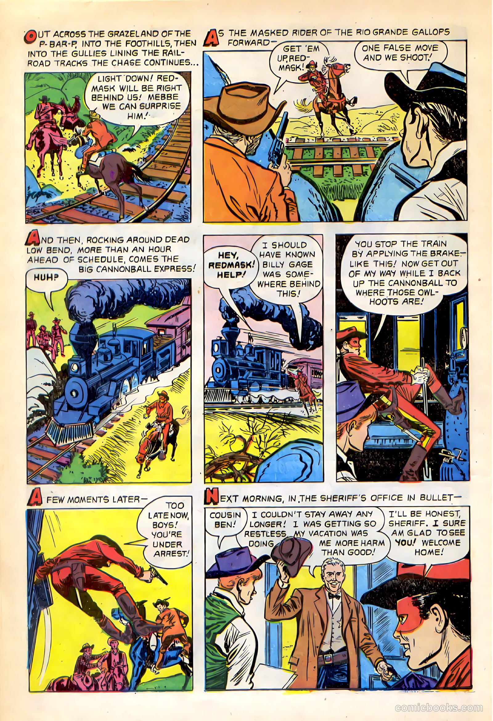 Red Mask #54 (1957) — page 16 of 36