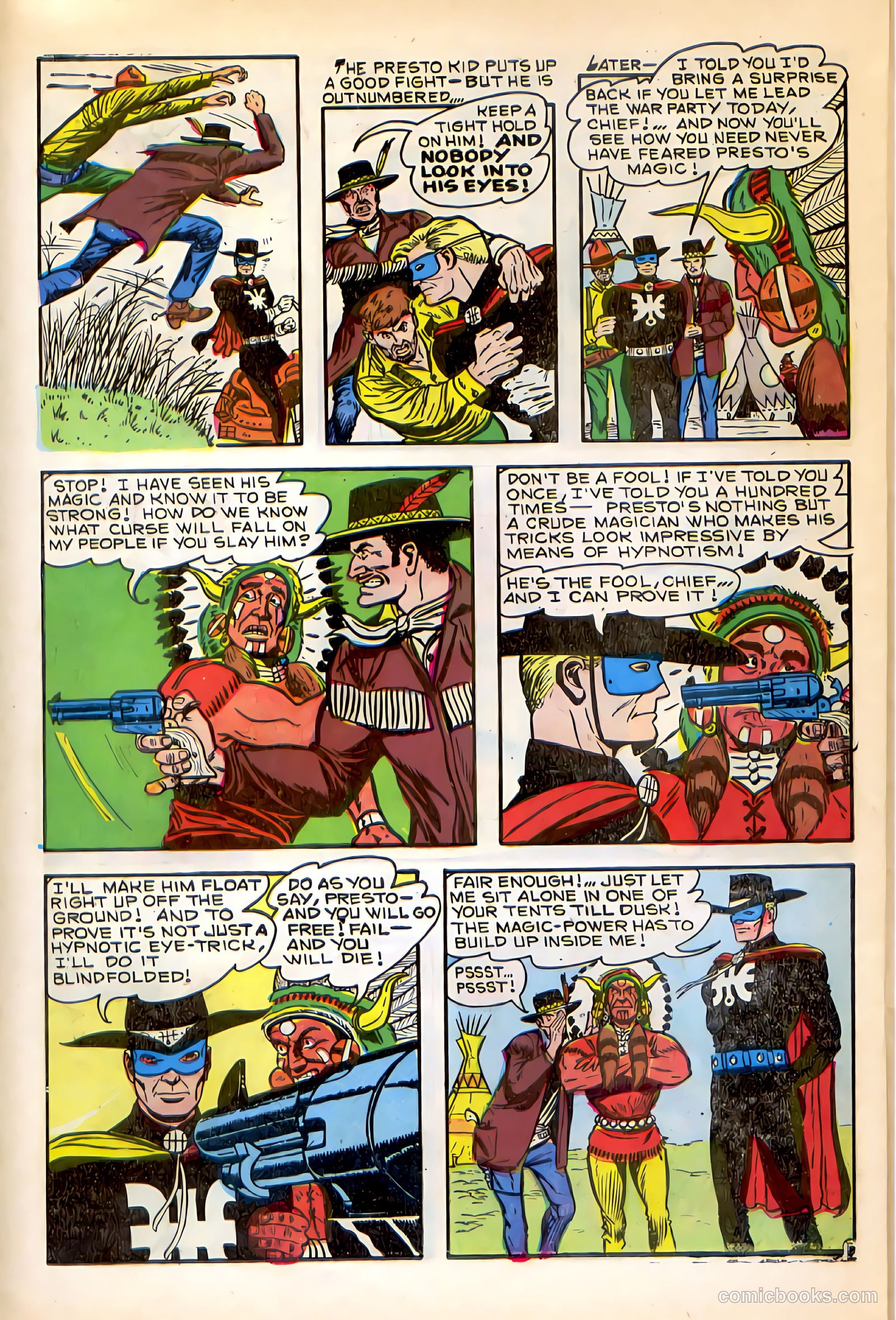 Red Mask #54 (1957) — page 22 of 36