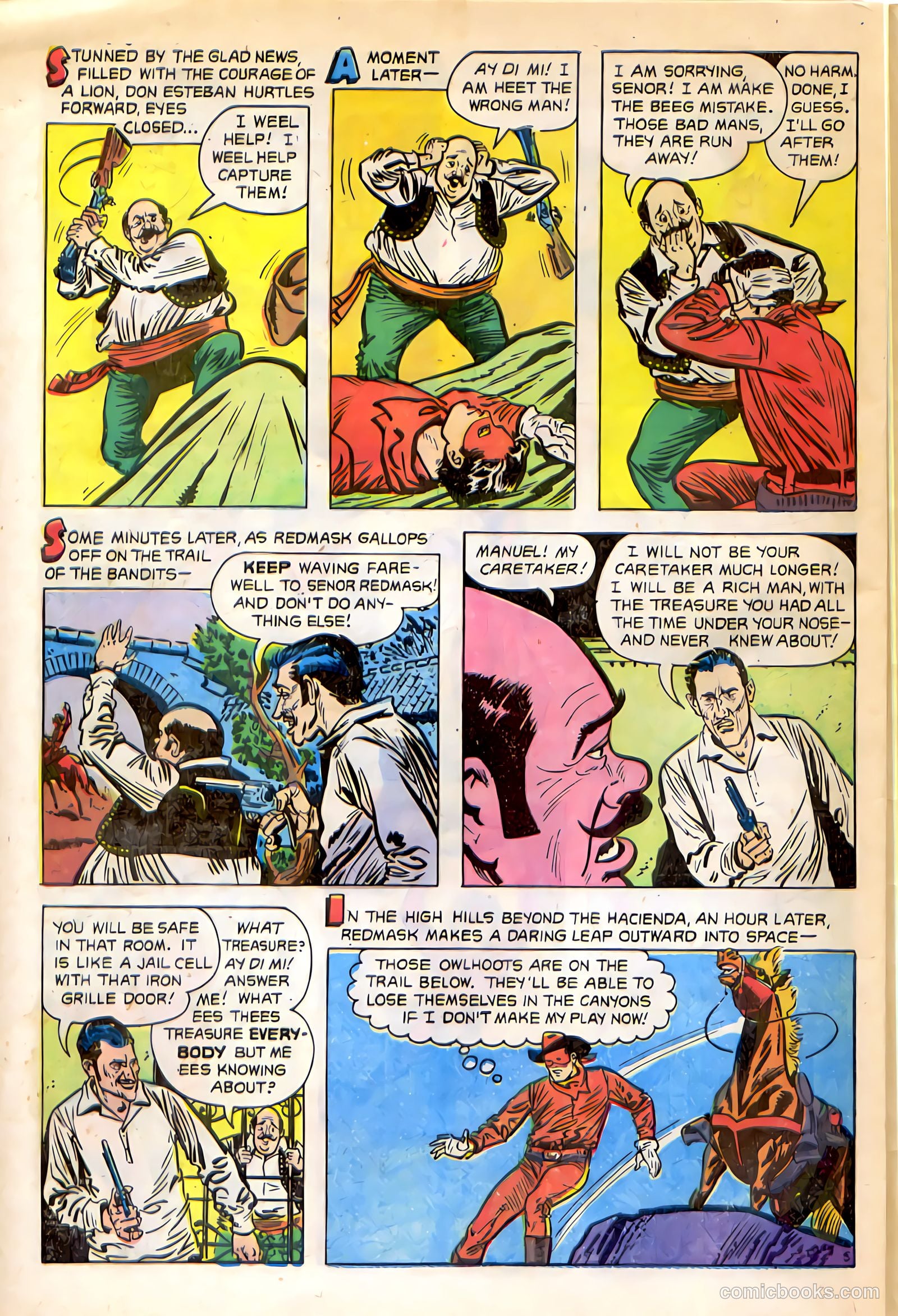 Red Mask #54 (1957) — page 32 of 36