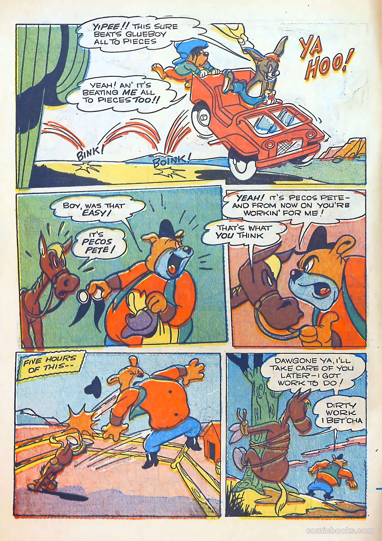 "Red" Rabbit Comics #1 (1947) — page 8 of 52