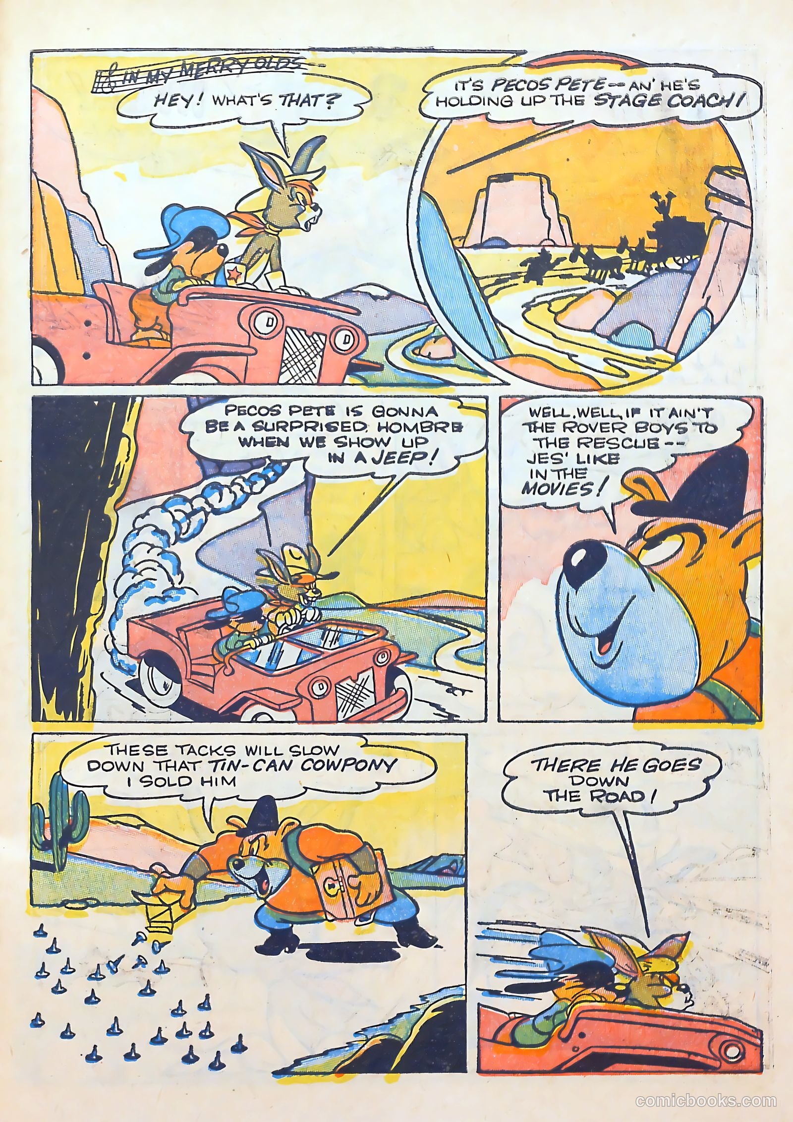 "Red" Rabbit Comics #1 (1947) — page 9 of 52