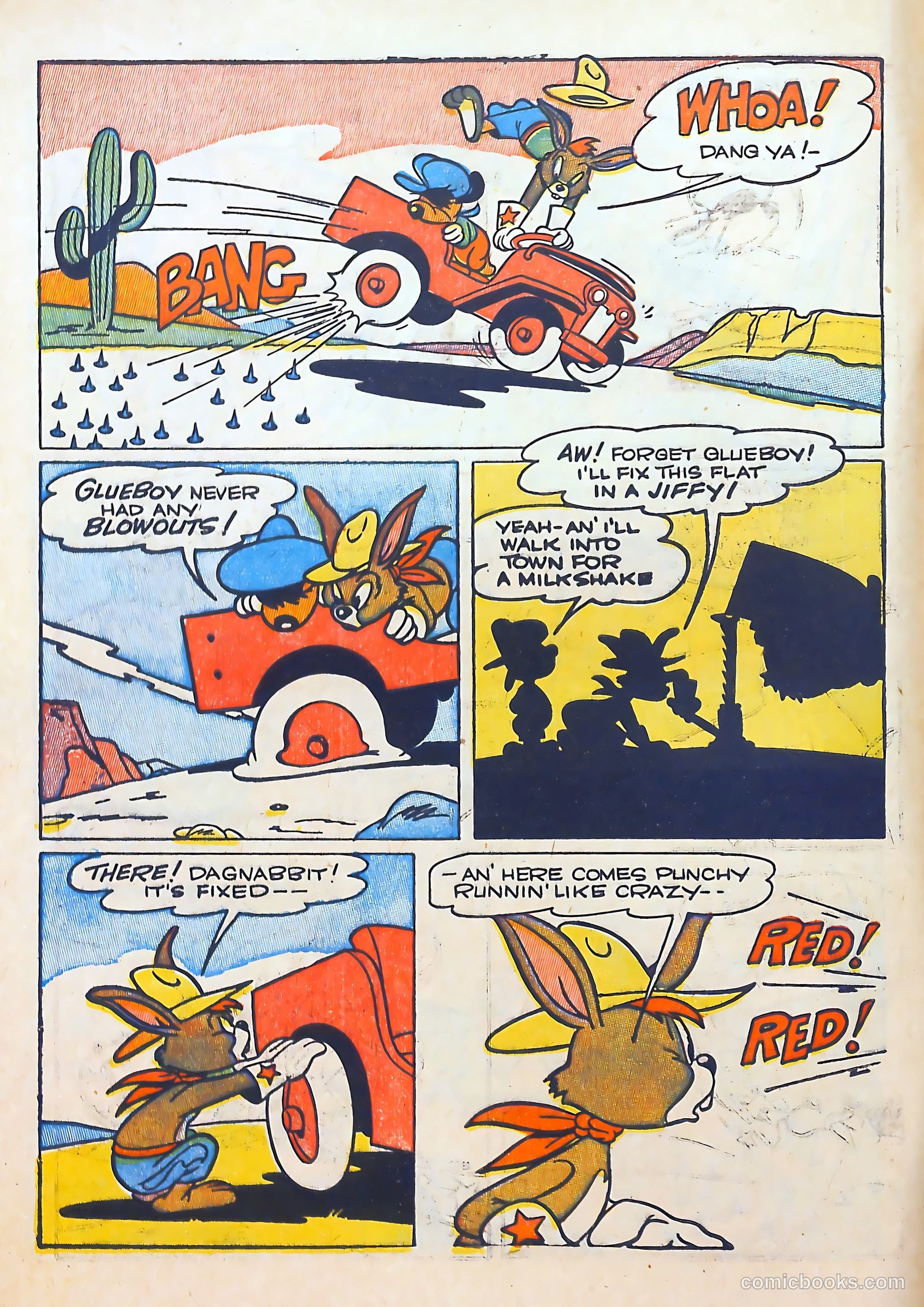 "Red" Rabbit Comics #1 (1947) — page 10 of 52