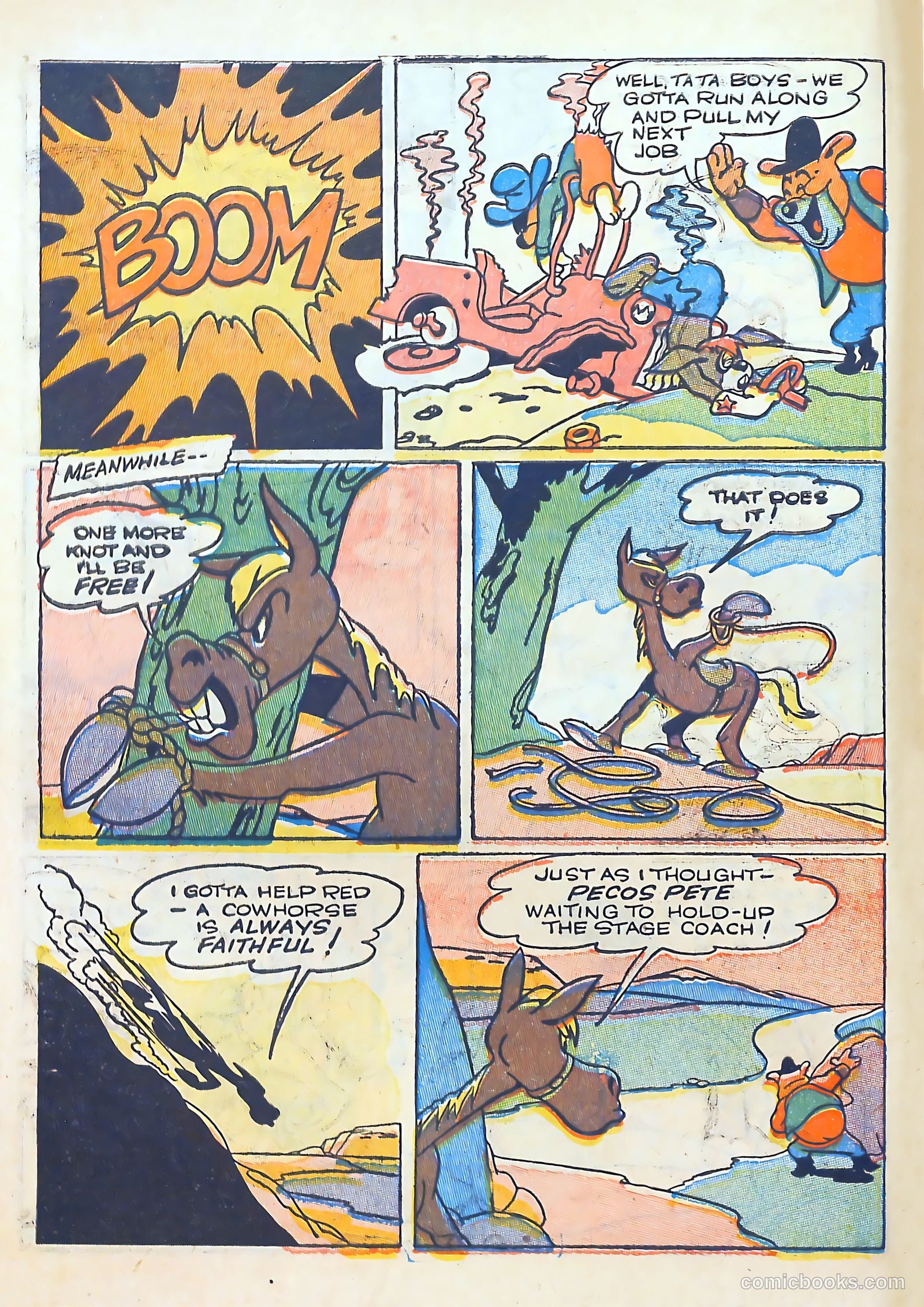 "Red" Rabbit Comics #1 (1947) — page 12 of 52