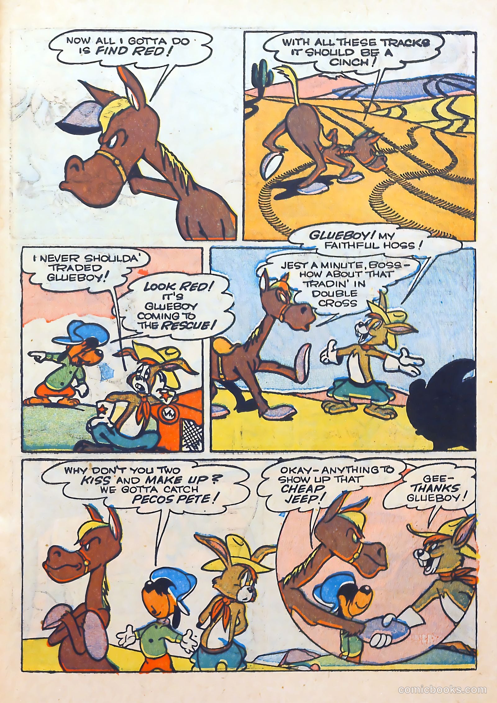 "Red" Rabbit Comics #1 (1947) — page 13 of 52