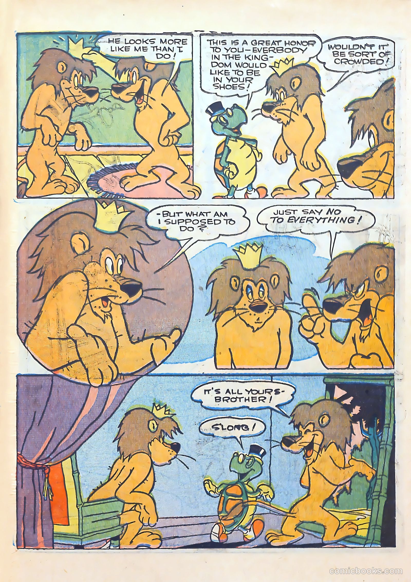 "Red" Rabbit Comics #1 (1947) — page 17 of 52