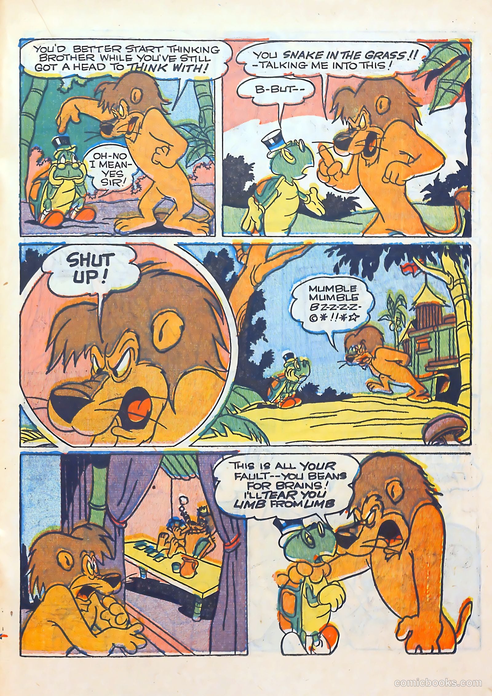 "Red" Rabbit Comics #1 (1947) — page 21 of 52
