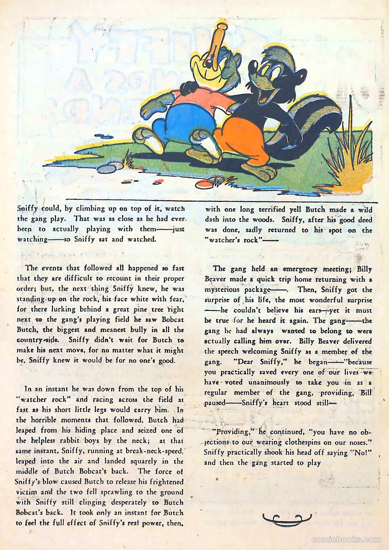 "Red" Rabbit Comics #1 (1947) — page 30 of 52