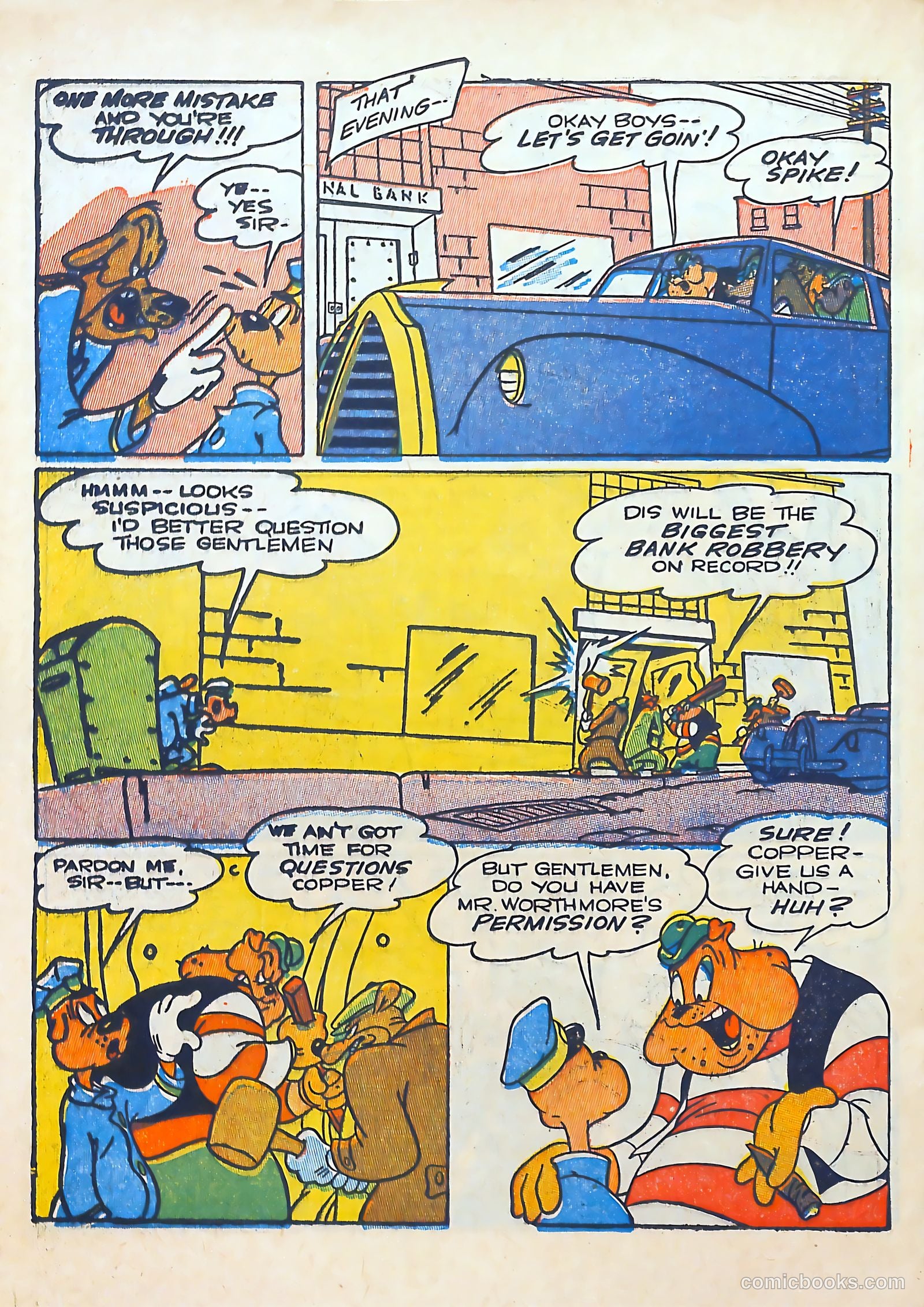 "Red" Rabbit Comics #1 (1947) — page 34 of 52