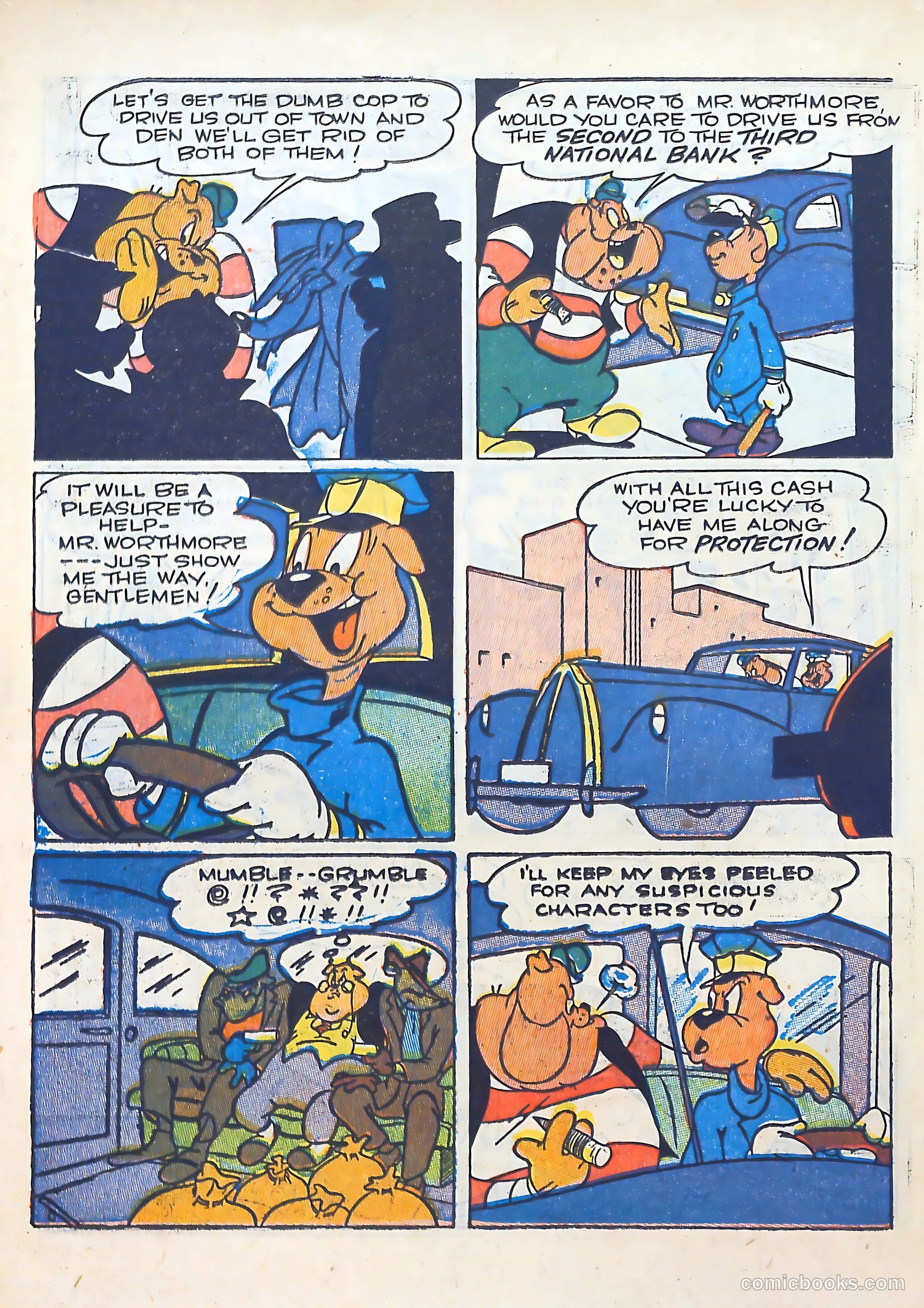 "Red" Rabbit Comics #1 (1947) — page 36 of 52