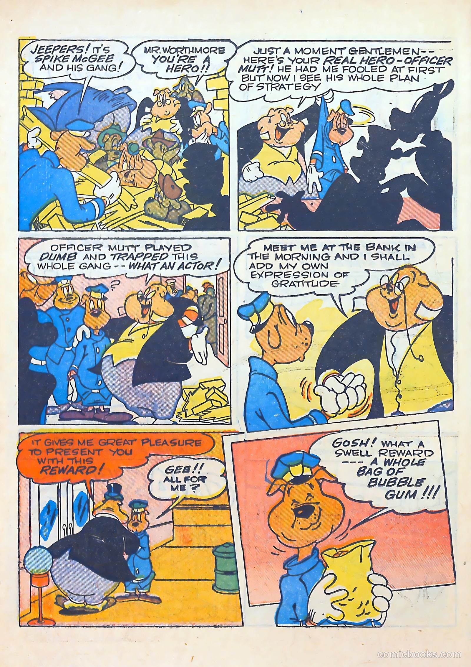 "Red" Rabbit Comics #1 (1947) — page 38 of 52