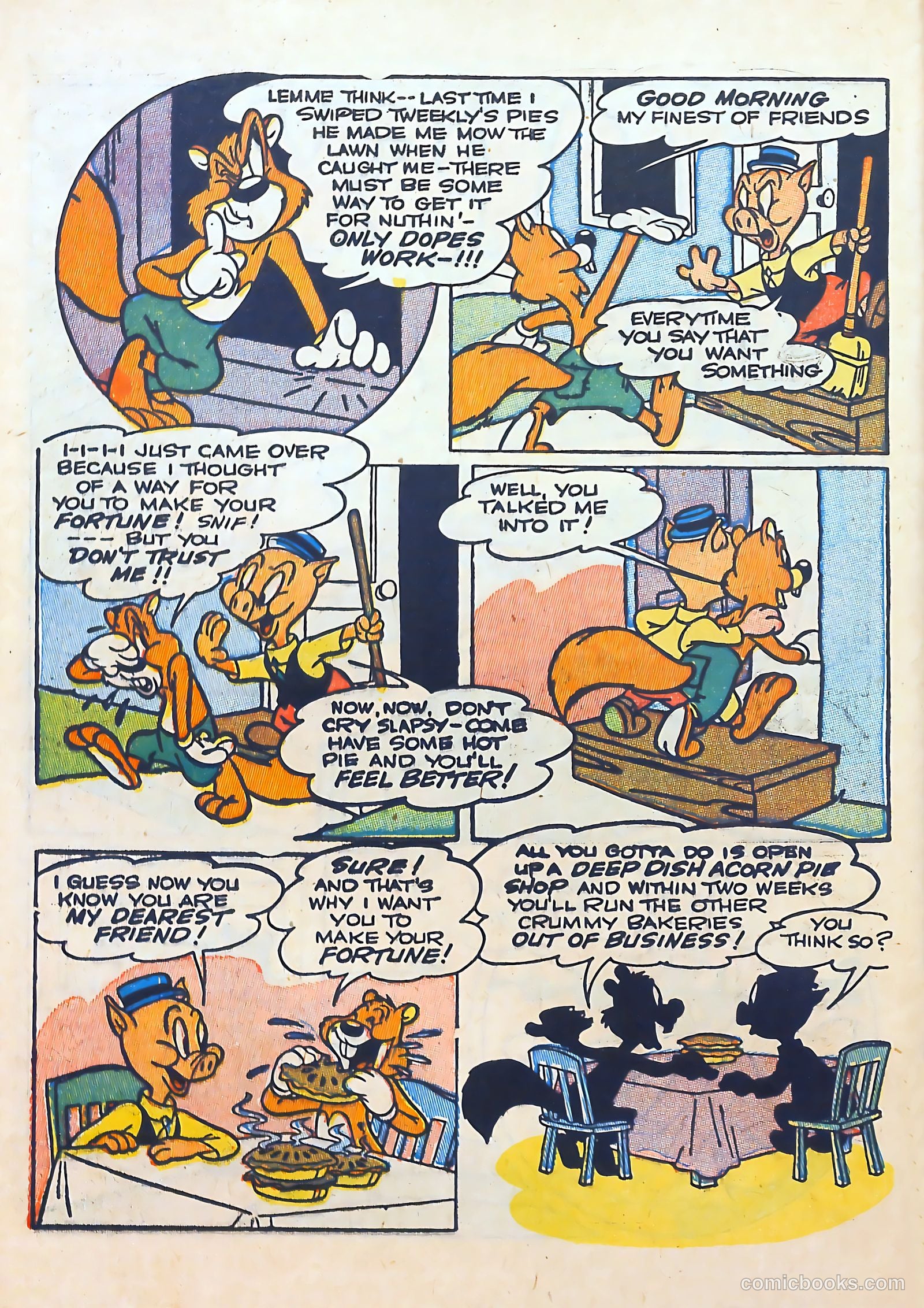 "Red" Rabbit Comics #1 (1947) — page 40 of 52