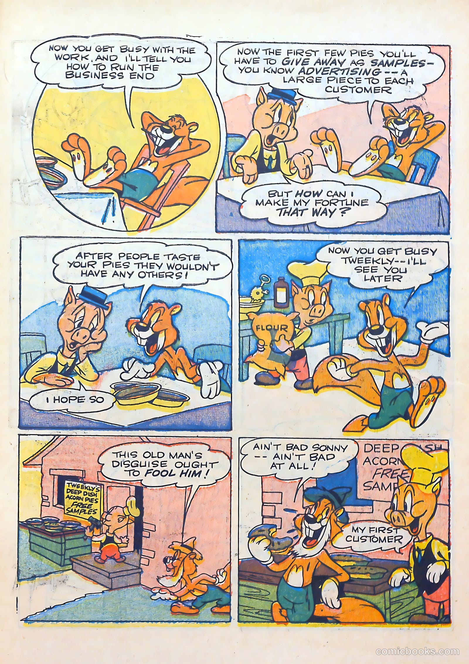 "Red" Rabbit Comics #1 (1947) — page 41 of 52