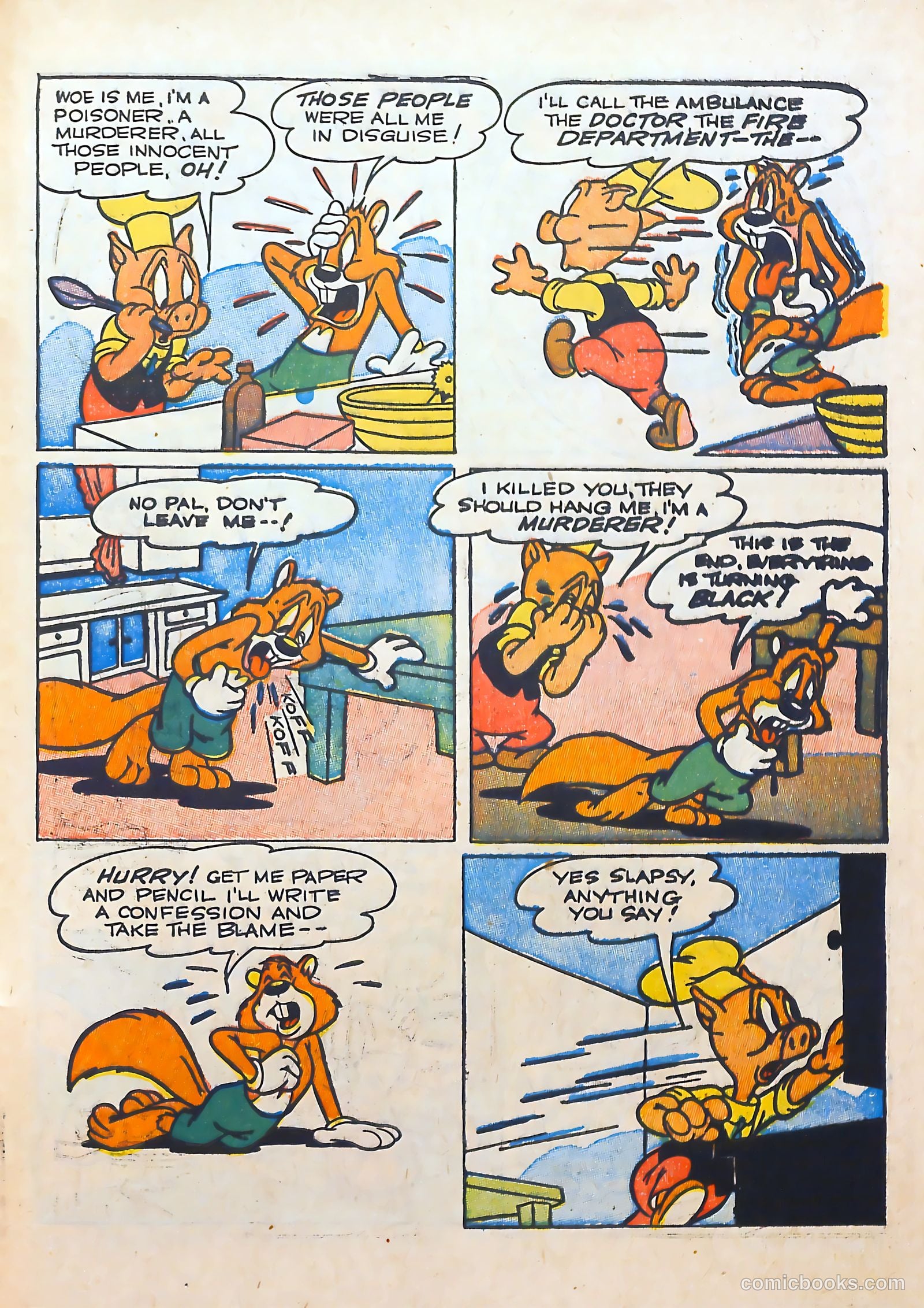 "Red" Rabbit Comics #1 (1947) — page 43 of 52