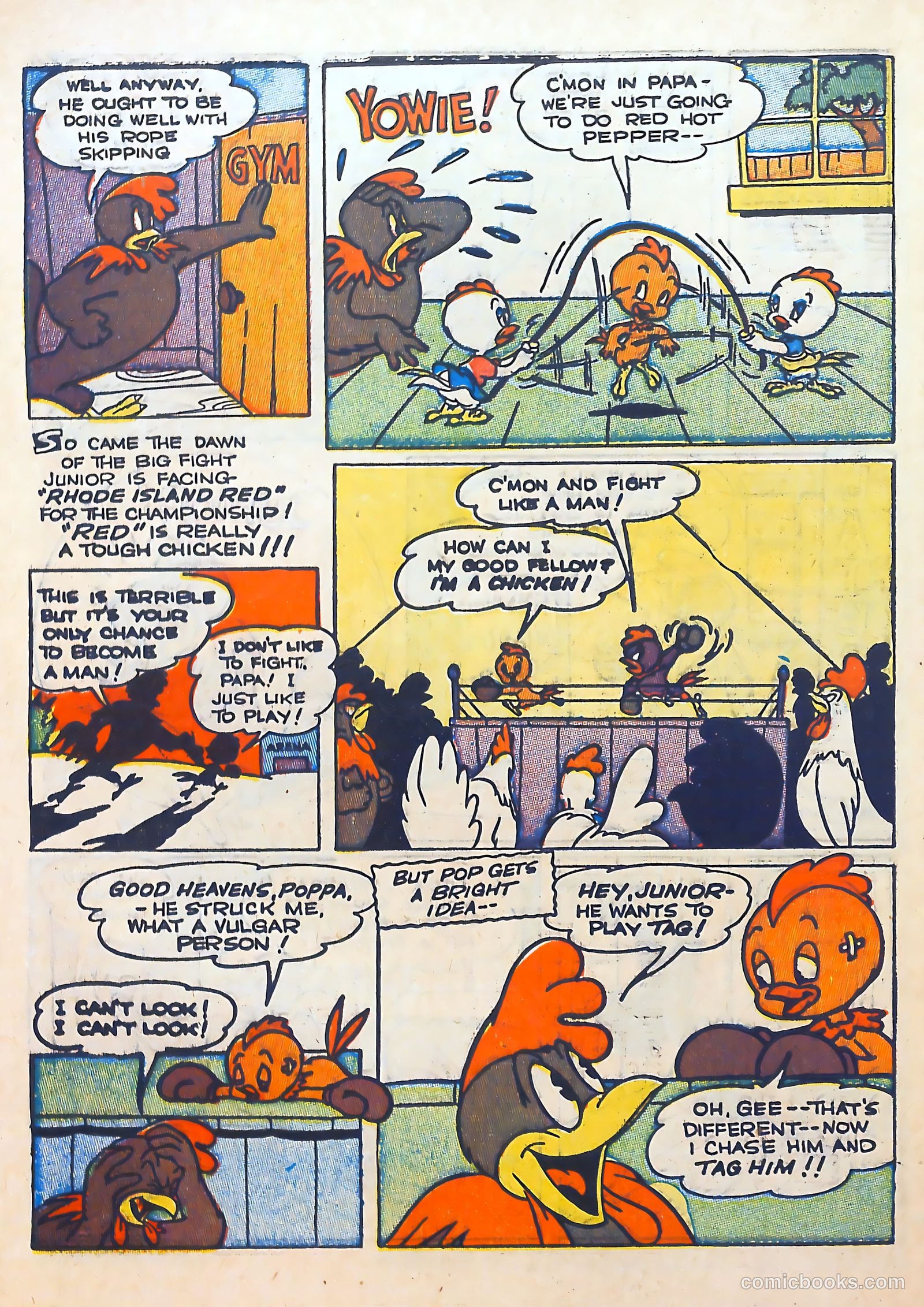"Red" Rabbit Comics #1 (1947) — page 48 of 52