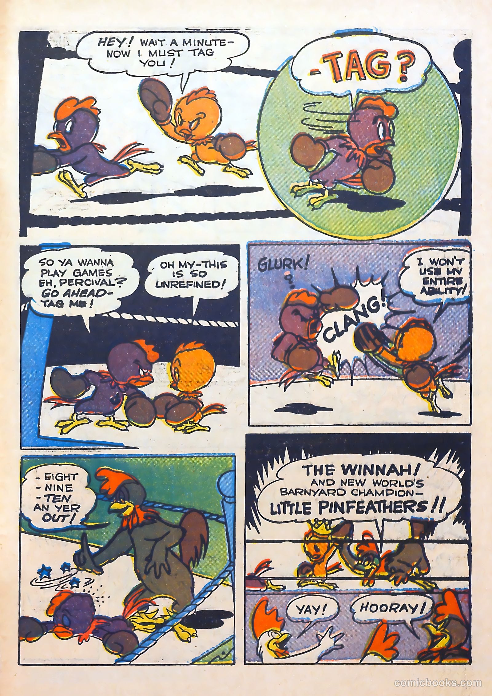 "Red" Rabbit Comics #1 (1947) — page 49 of 52
