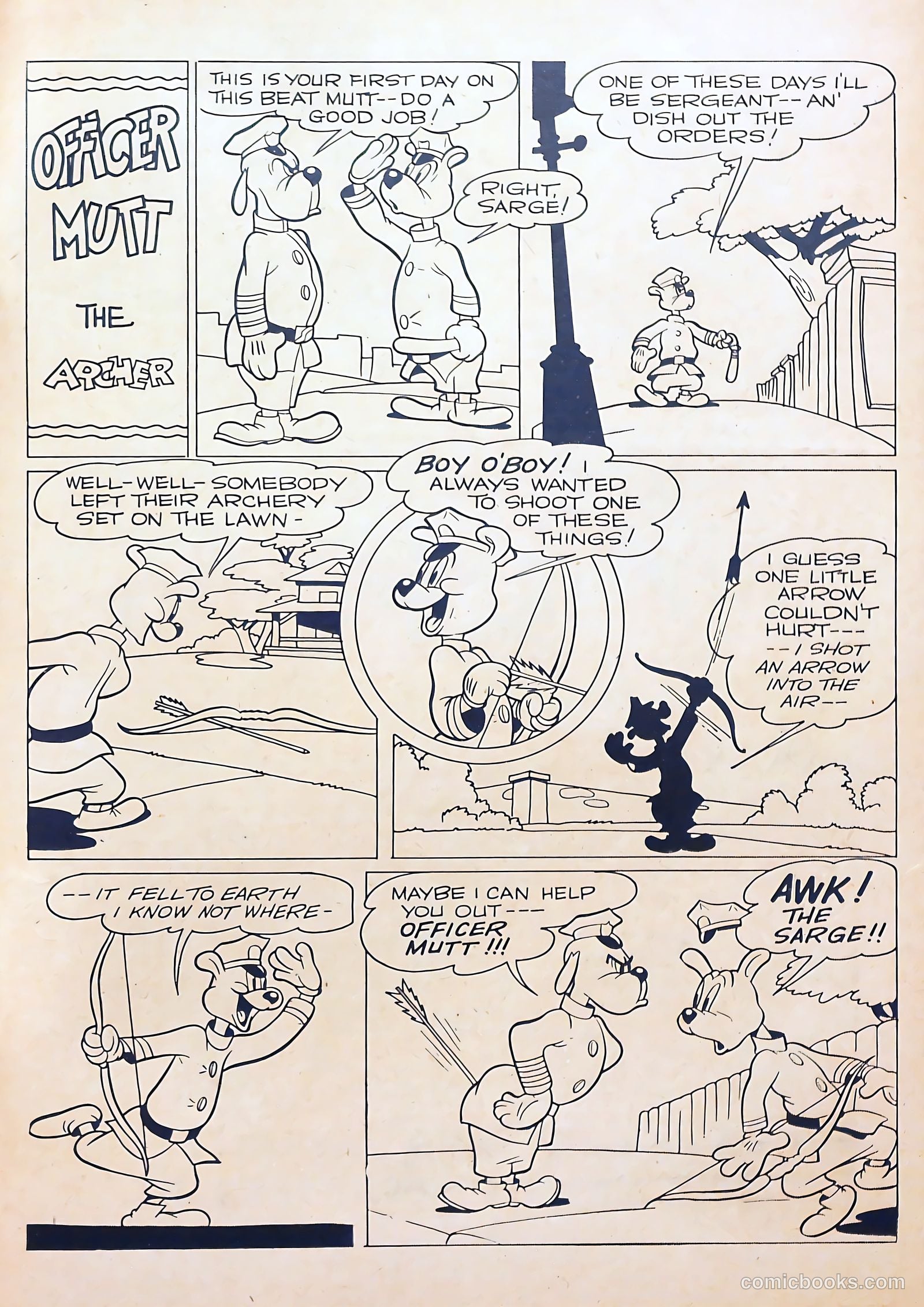 "Red" Rabbit Comics #1 (1947) — page 51 of 52