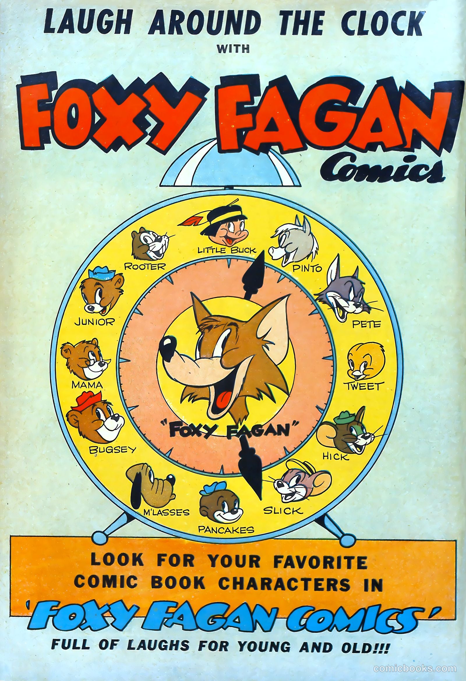 "Red" Rabbit Comics #1 (1947) — page 52 of 52