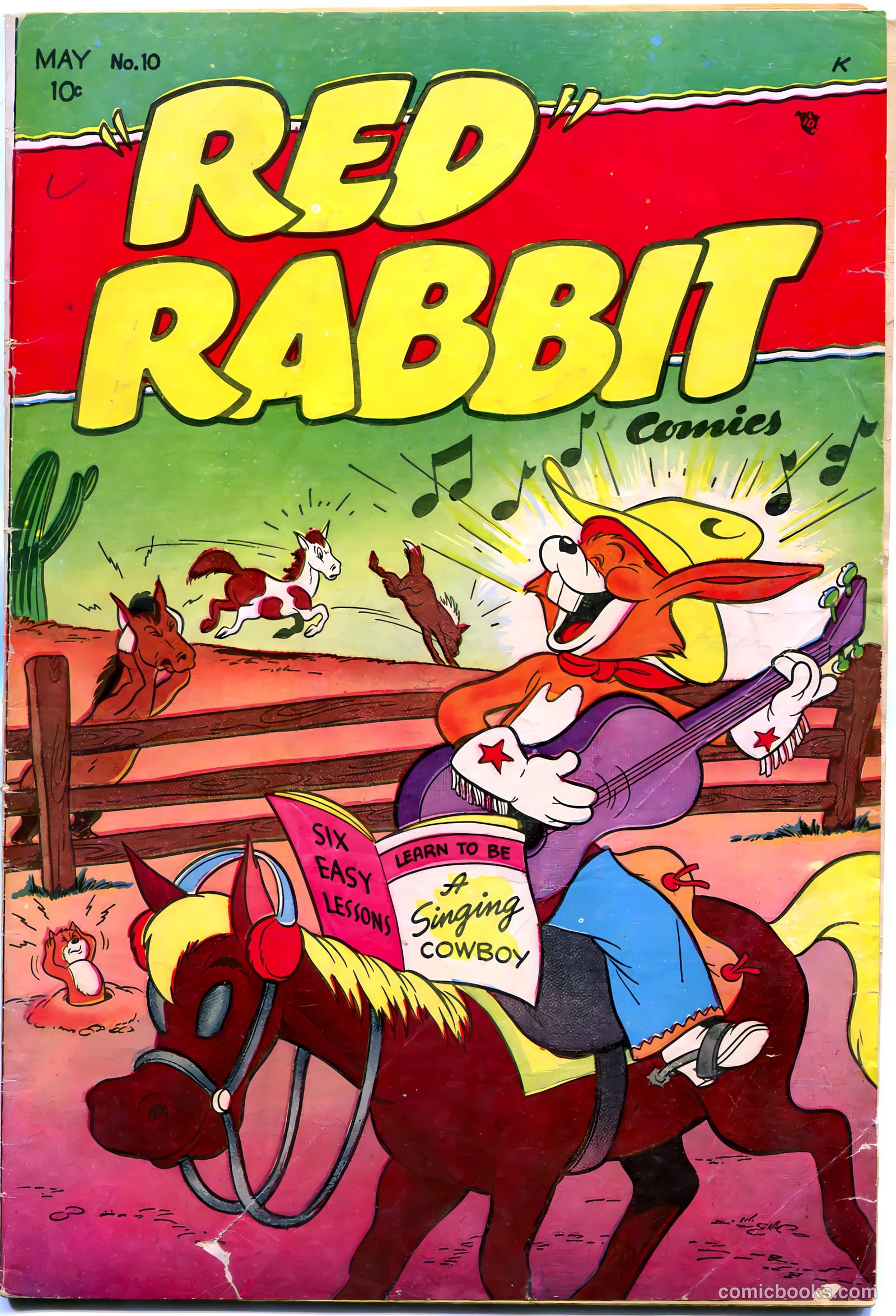 "Red" Rabbit Comics #10