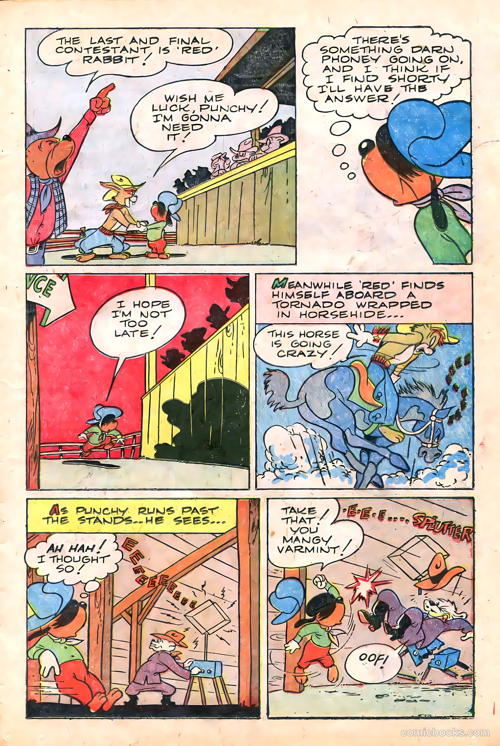 "Red" Rabbit Comics #10 (1949) — page 11 of 36