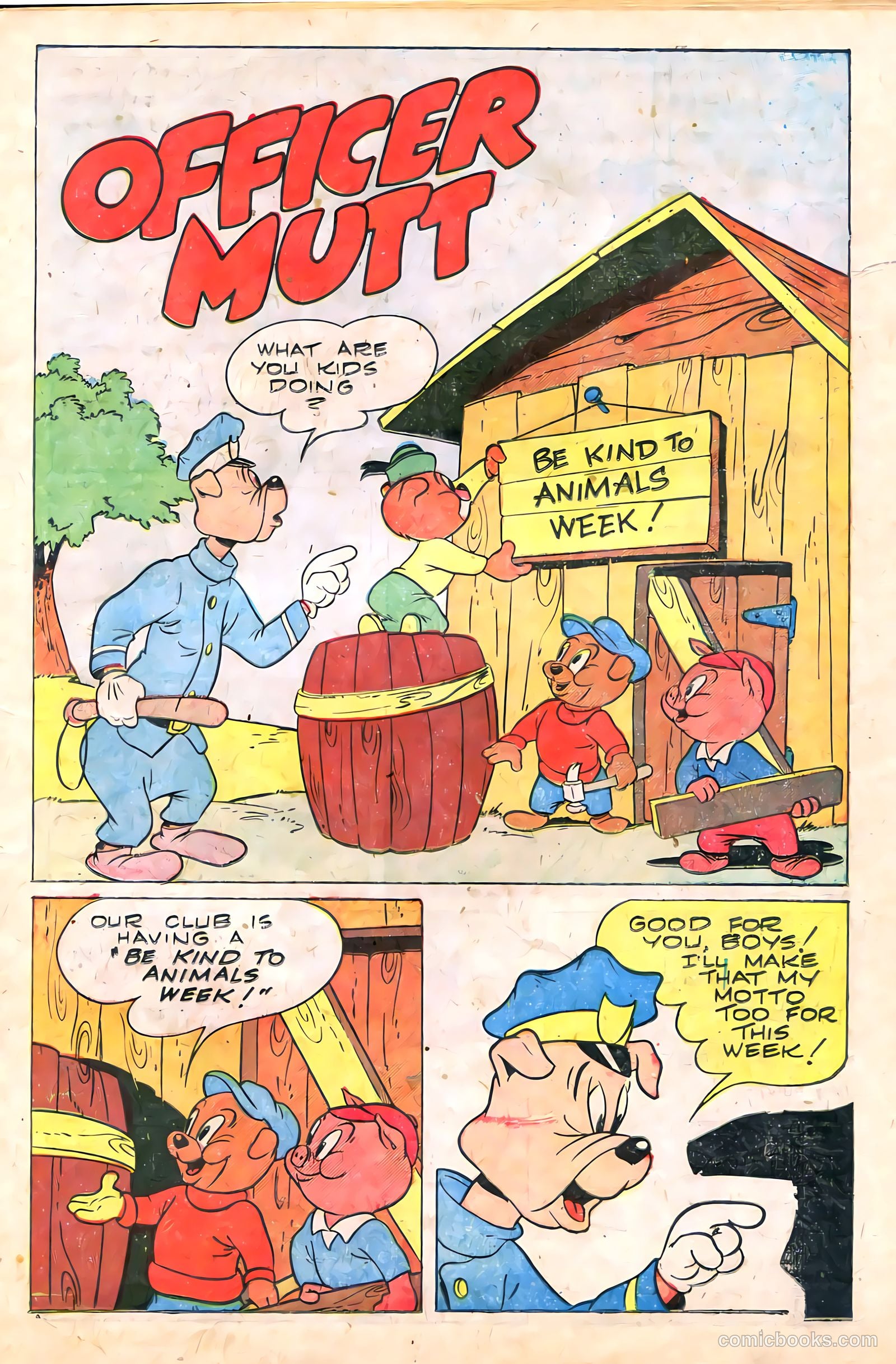 "Red" Rabbit Comics #10 (1949) — page 15 of 36