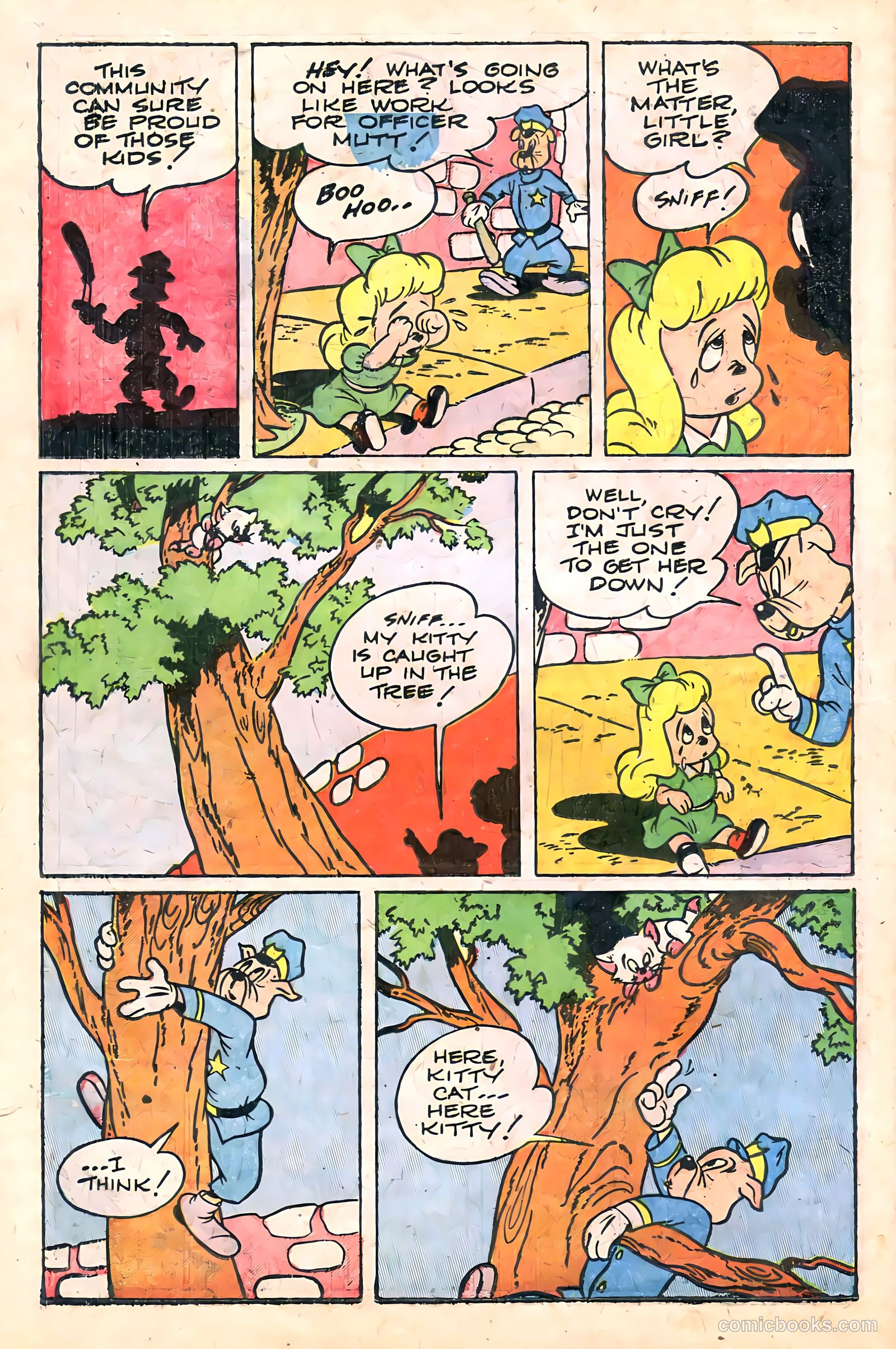 "Red" Rabbit Comics #10 (1949) — page 16 of 36