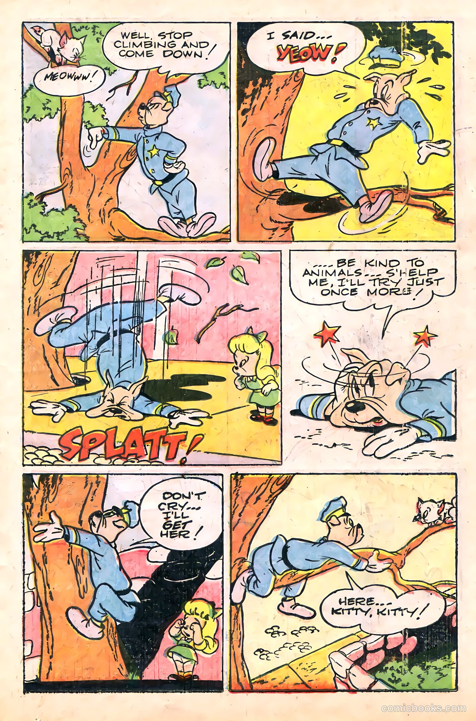 "Red" Rabbit Comics #10 (1949) — page 17 of 36
