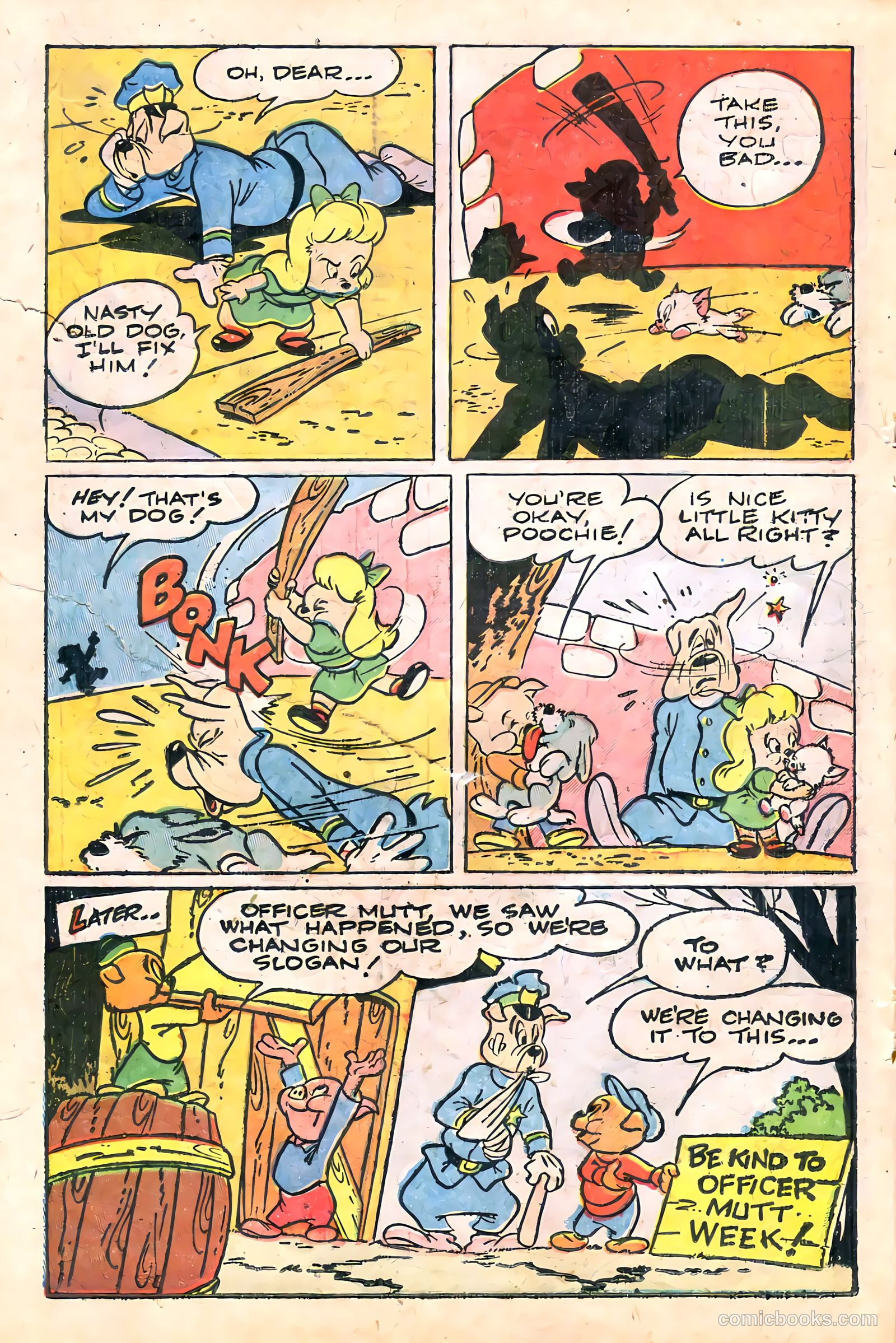 "Red" Rabbit Comics #10 (1949) — page 20 of 36