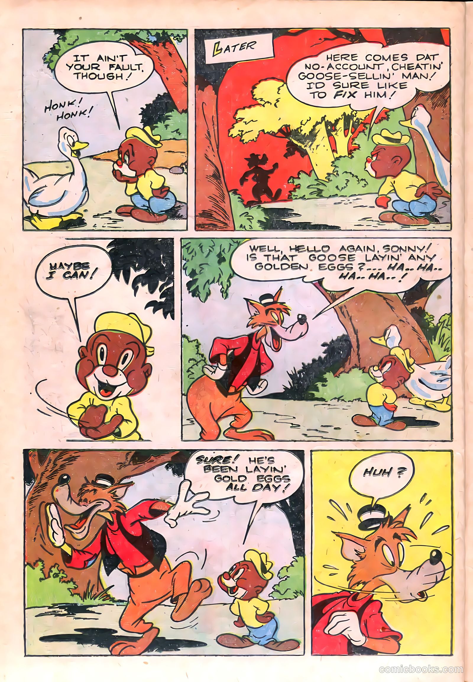 "Red" Rabbit Comics #10 (1949) — page 26 of 36