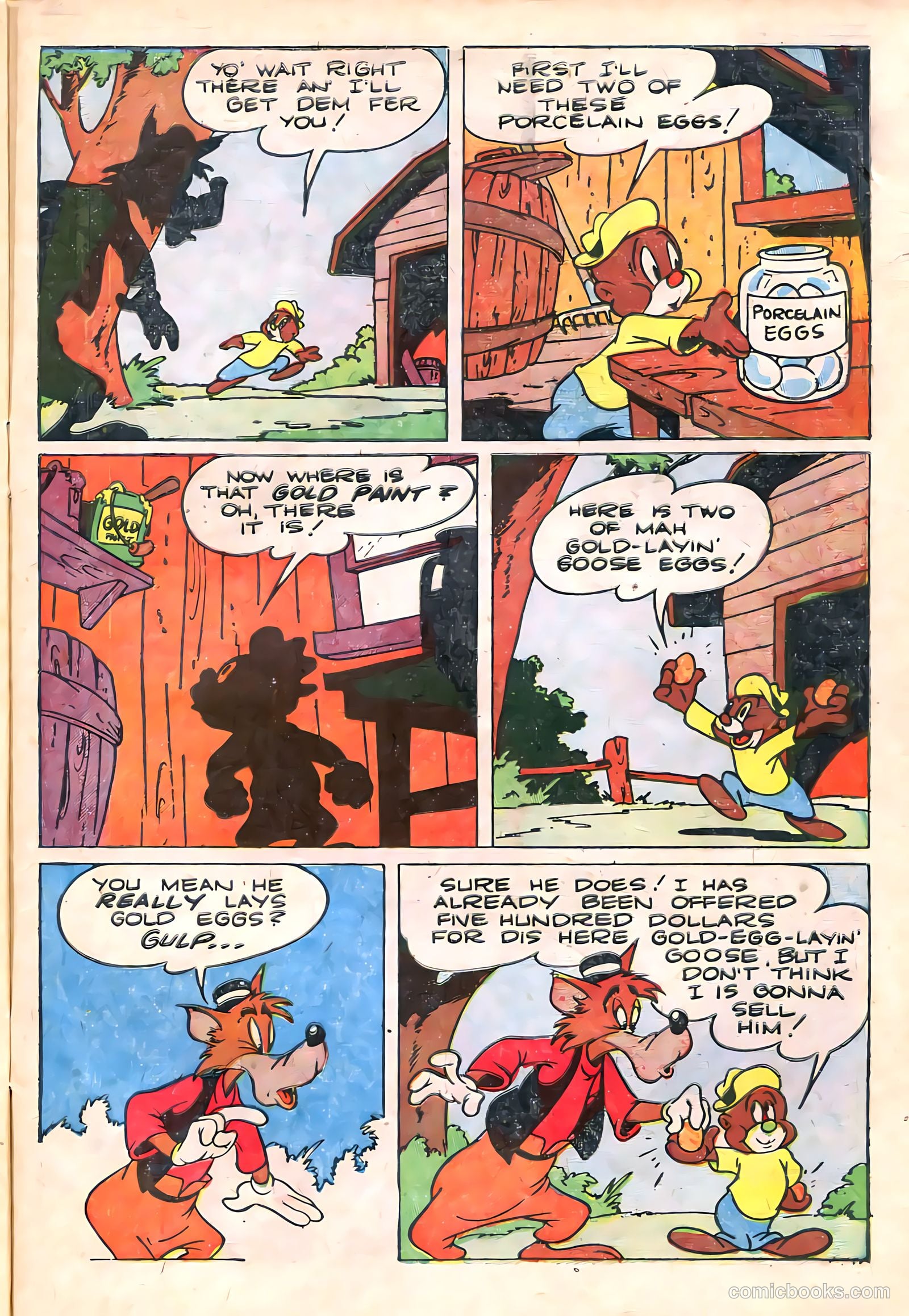 "Red" Rabbit Comics #10 (1949) — page 27 of 36