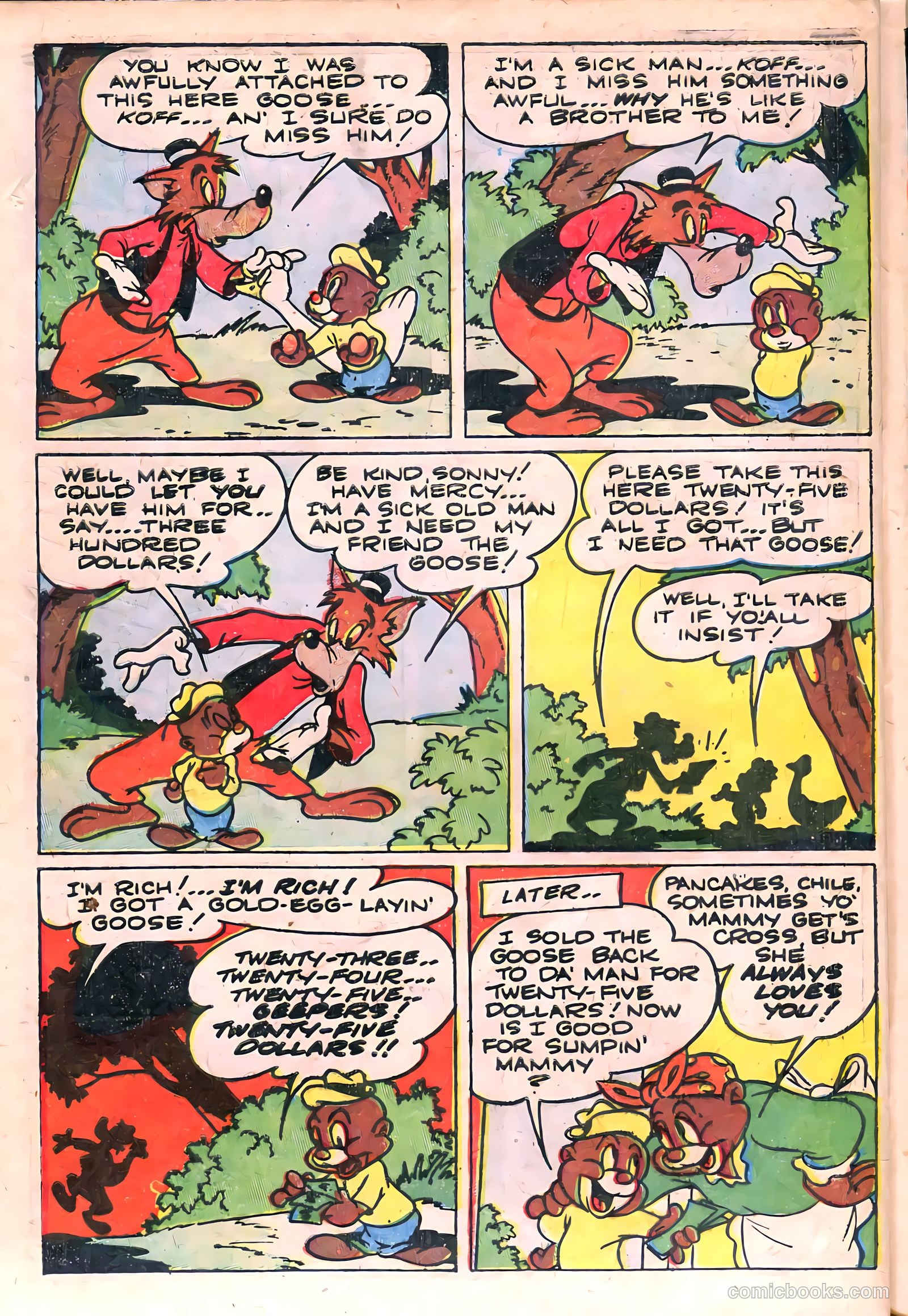 "Red" Rabbit Comics #10 (1949) — page 28 of 36