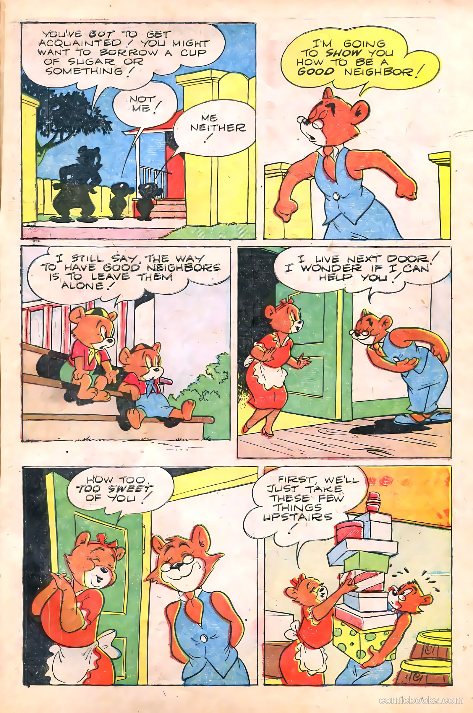 "Red" Rabbit Comics #10 (1949) — page 31 of 36