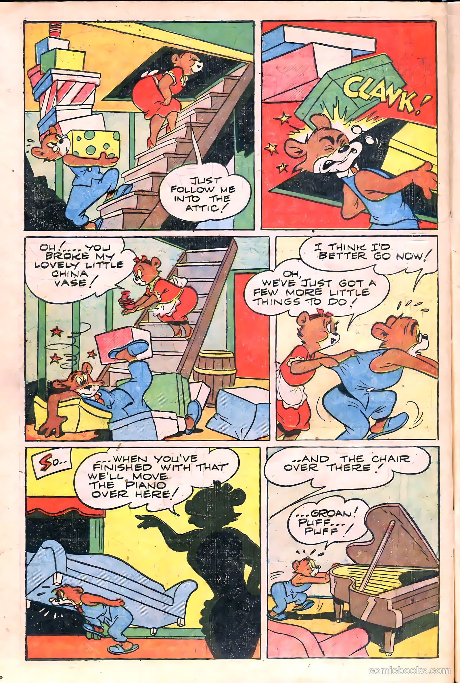 "Red" Rabbit Comics #10 (1949) — page 32 of 36