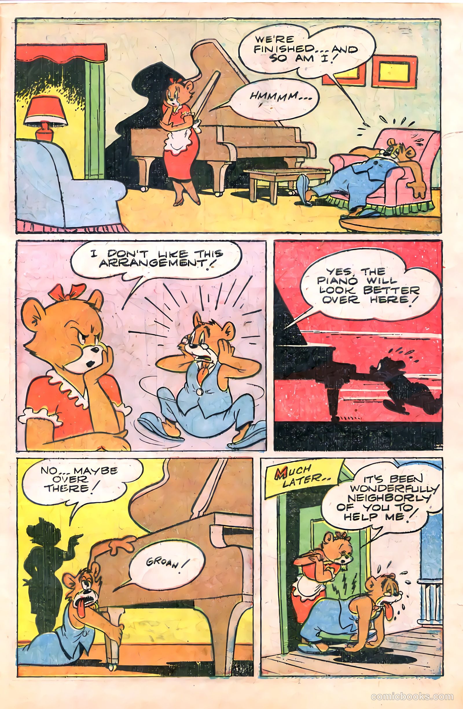 "Red" Rabbit Comics #10 (1949) — page 33 of 36