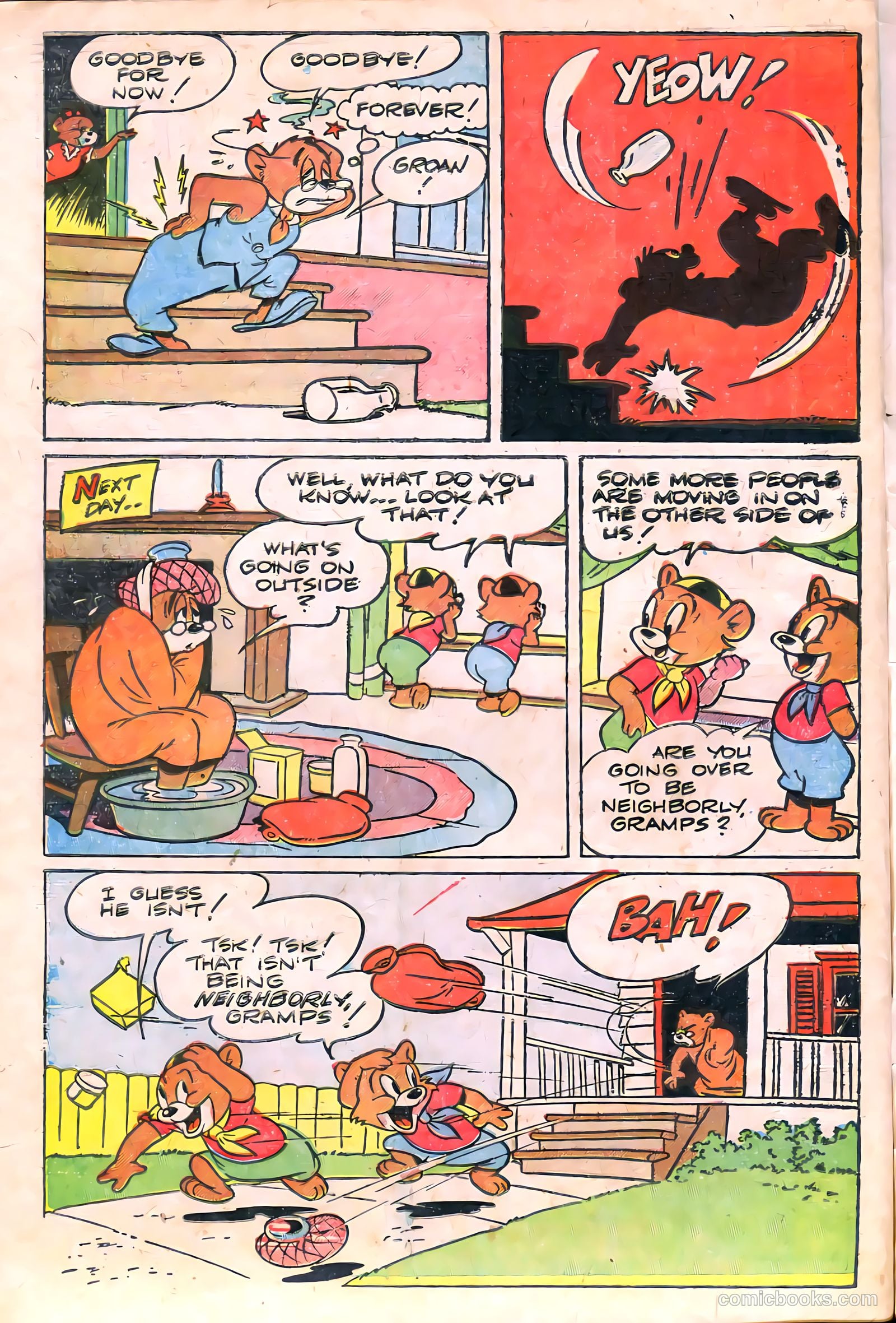 "Red" Rabbit Comics #10 (1949) — page 34 of 36