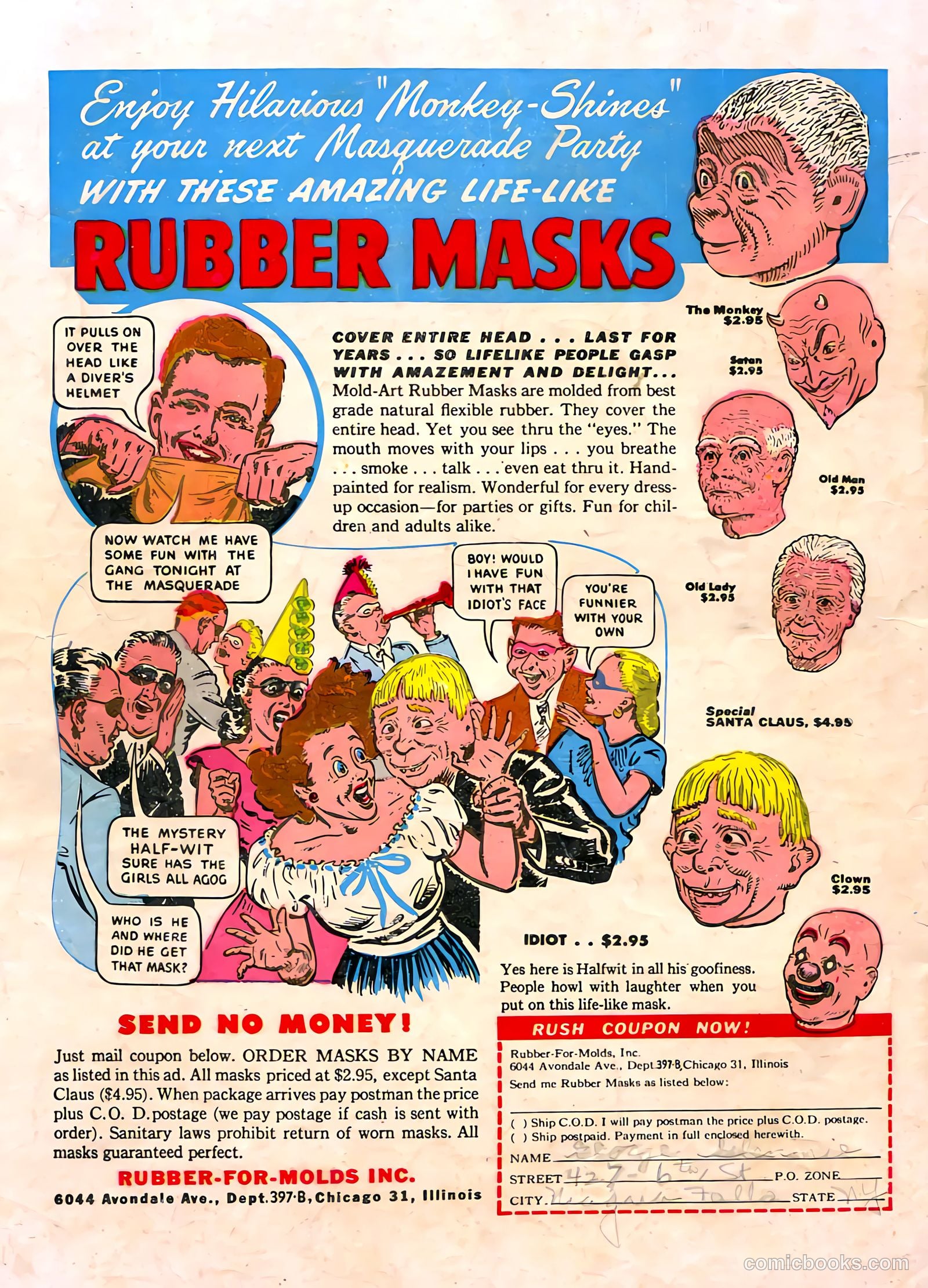 "Red" Rabbit Comics #10 (1949) — page 36 of 36
