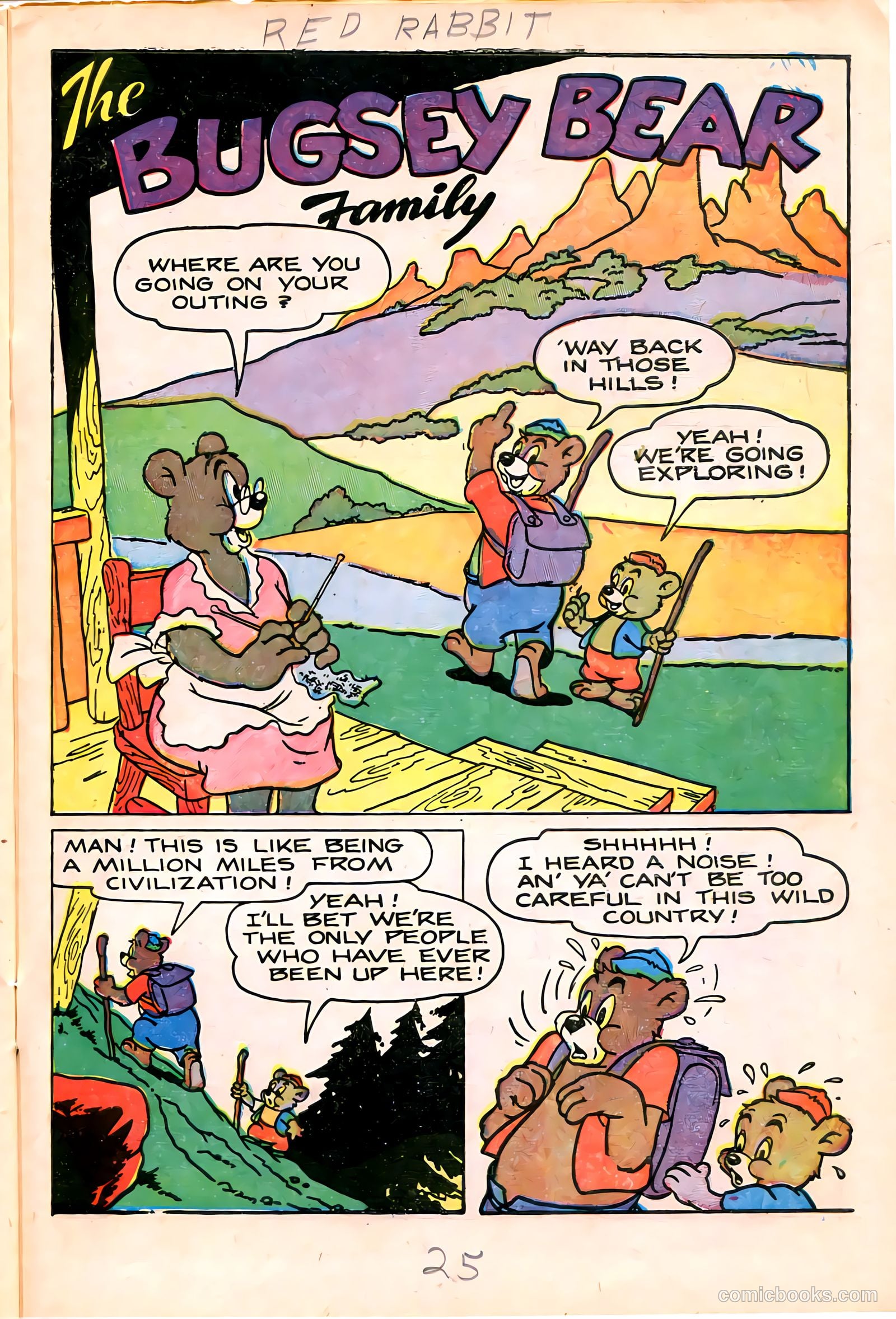 "Red" Rabbit Comics #11 (1949) — page 27 of 36