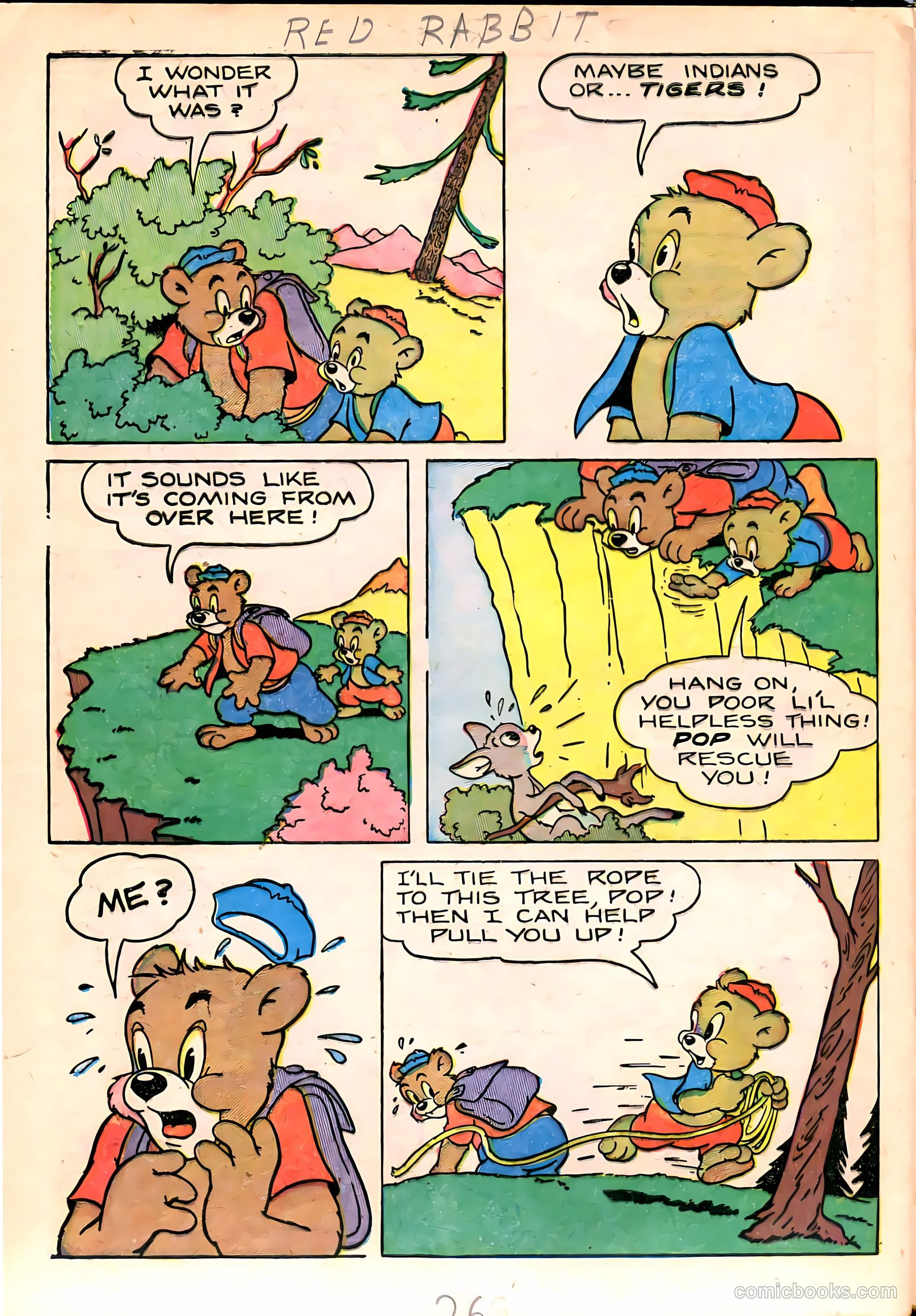 "Red" Rabbit Comics #11 (1949) — page 28 of 36