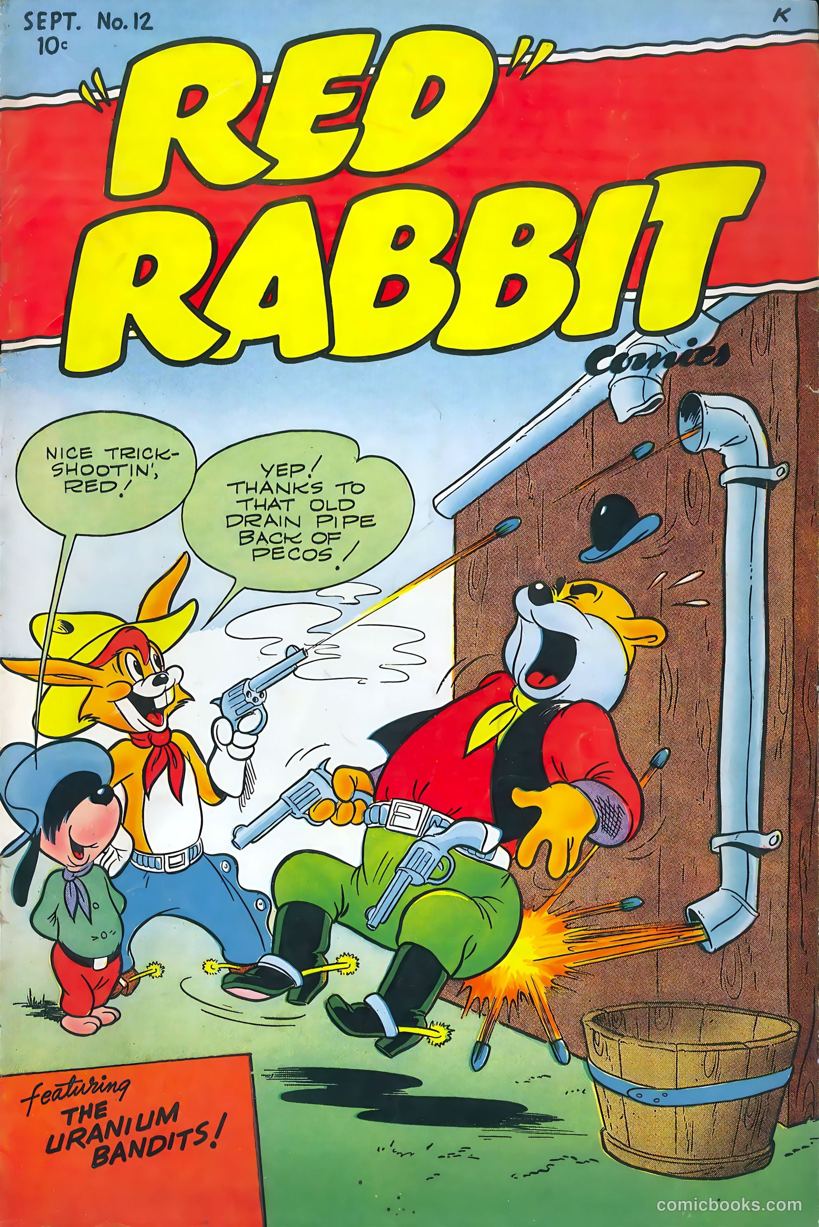 "Red" Rabbit Comics #12