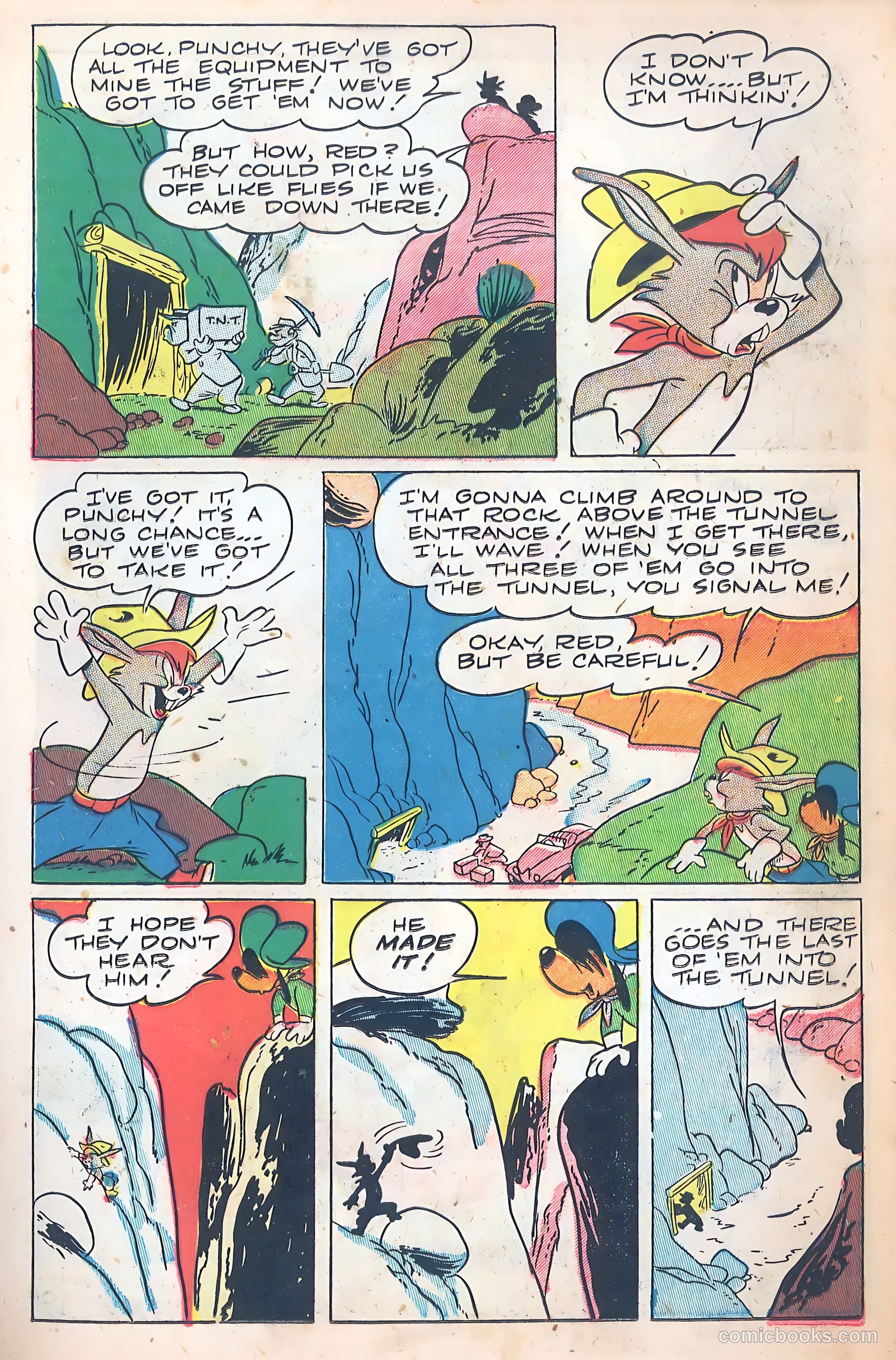 "Red" Rabbit Comics #12 (1949) — page 11 of 36