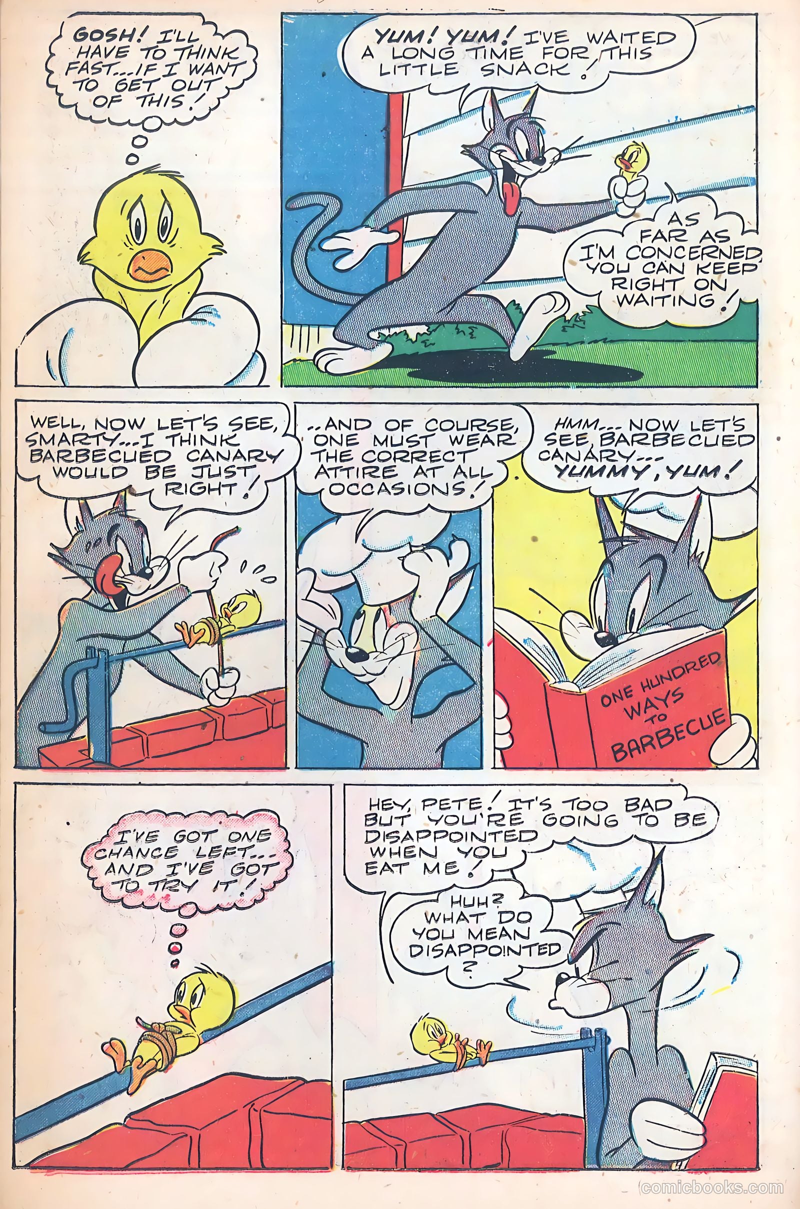 "Red" Rabbit Comics #12 (1949) — page 14 of 36