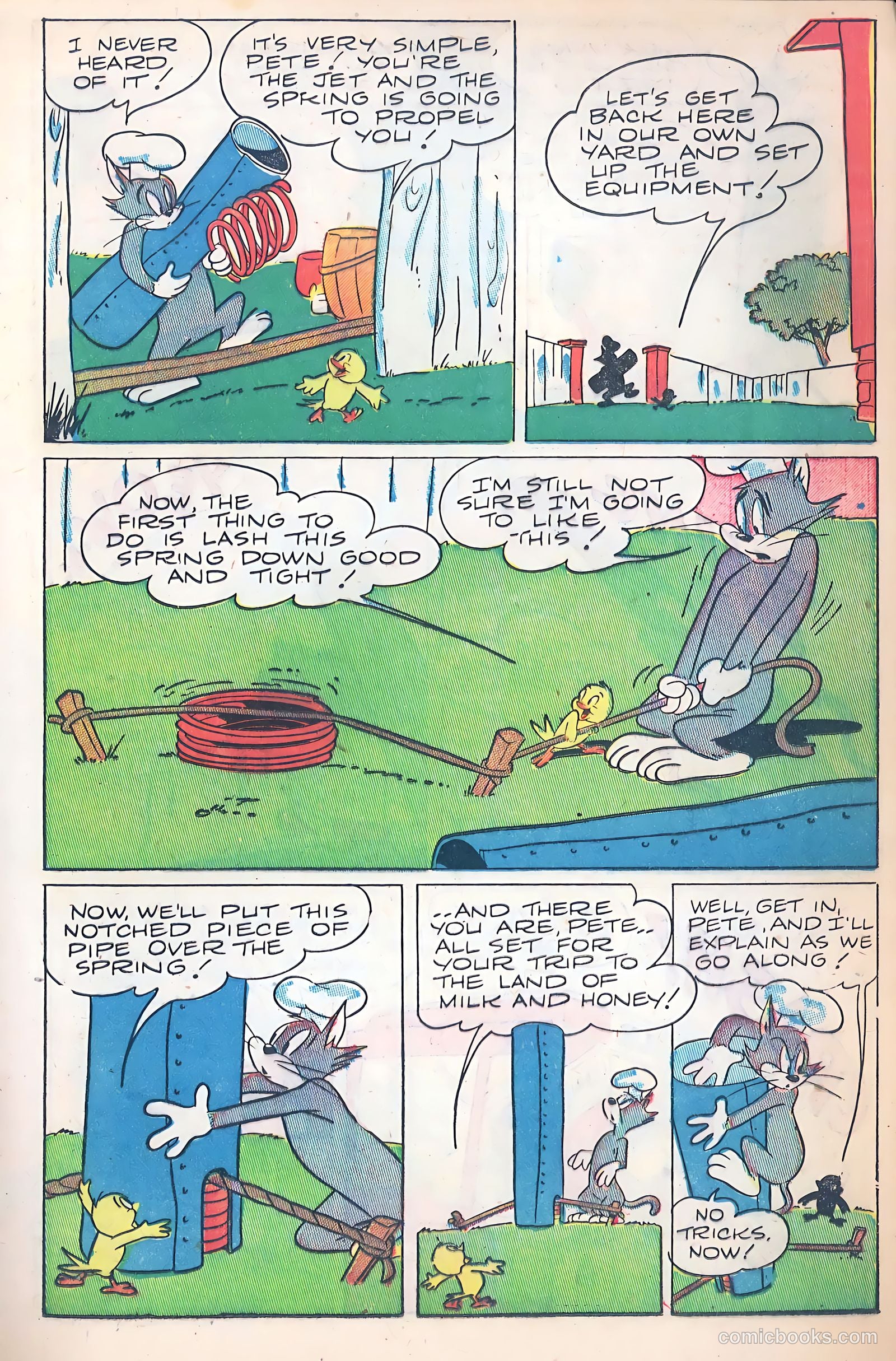 "Red" Rabbit Comics #12 (1949) — page 17 of 36