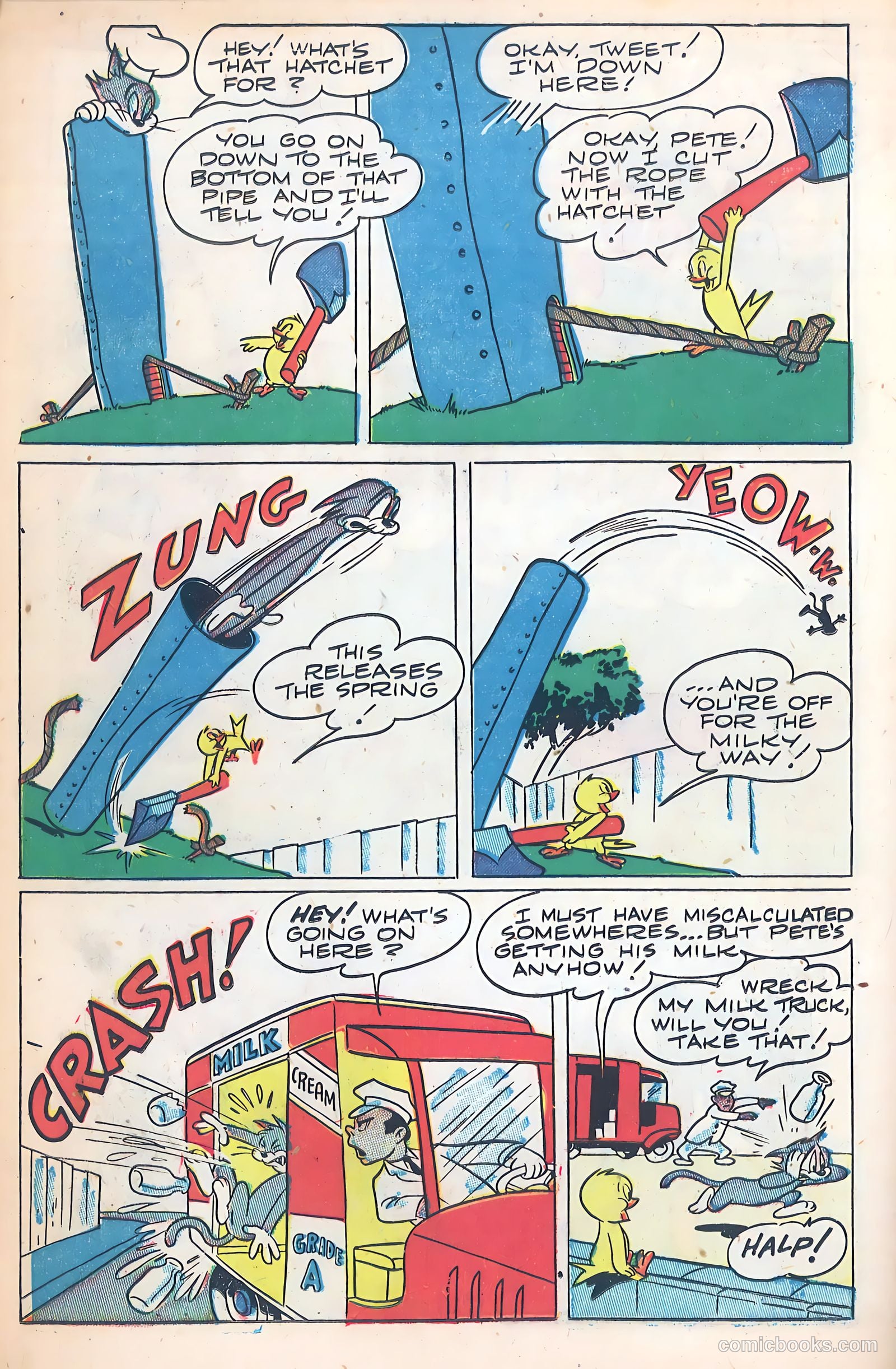"Red" Rabbit Comics #12 (1949) — page 18 of 36