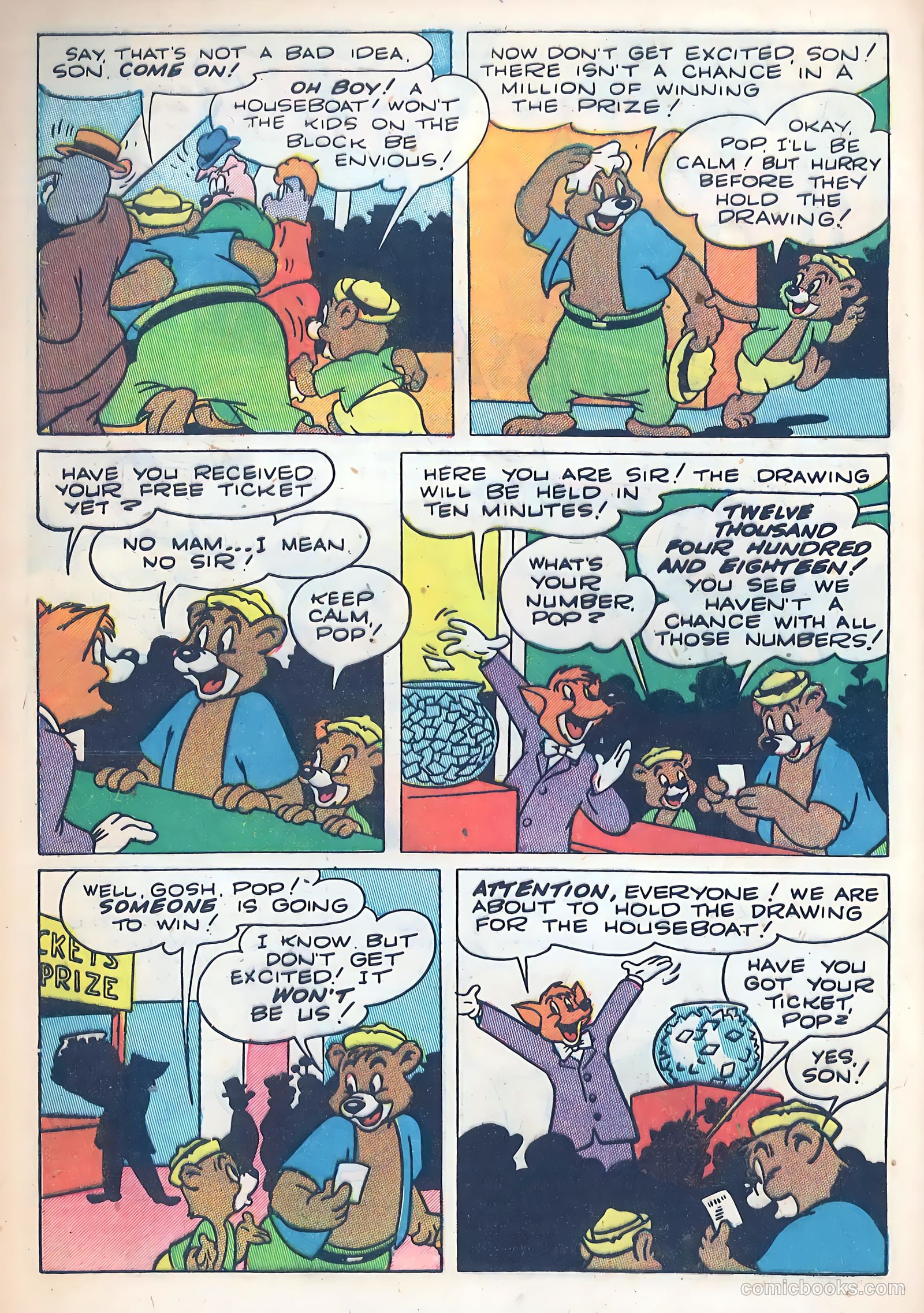"Red" Rabbit Comics #12 (1949) — page 28 of 36