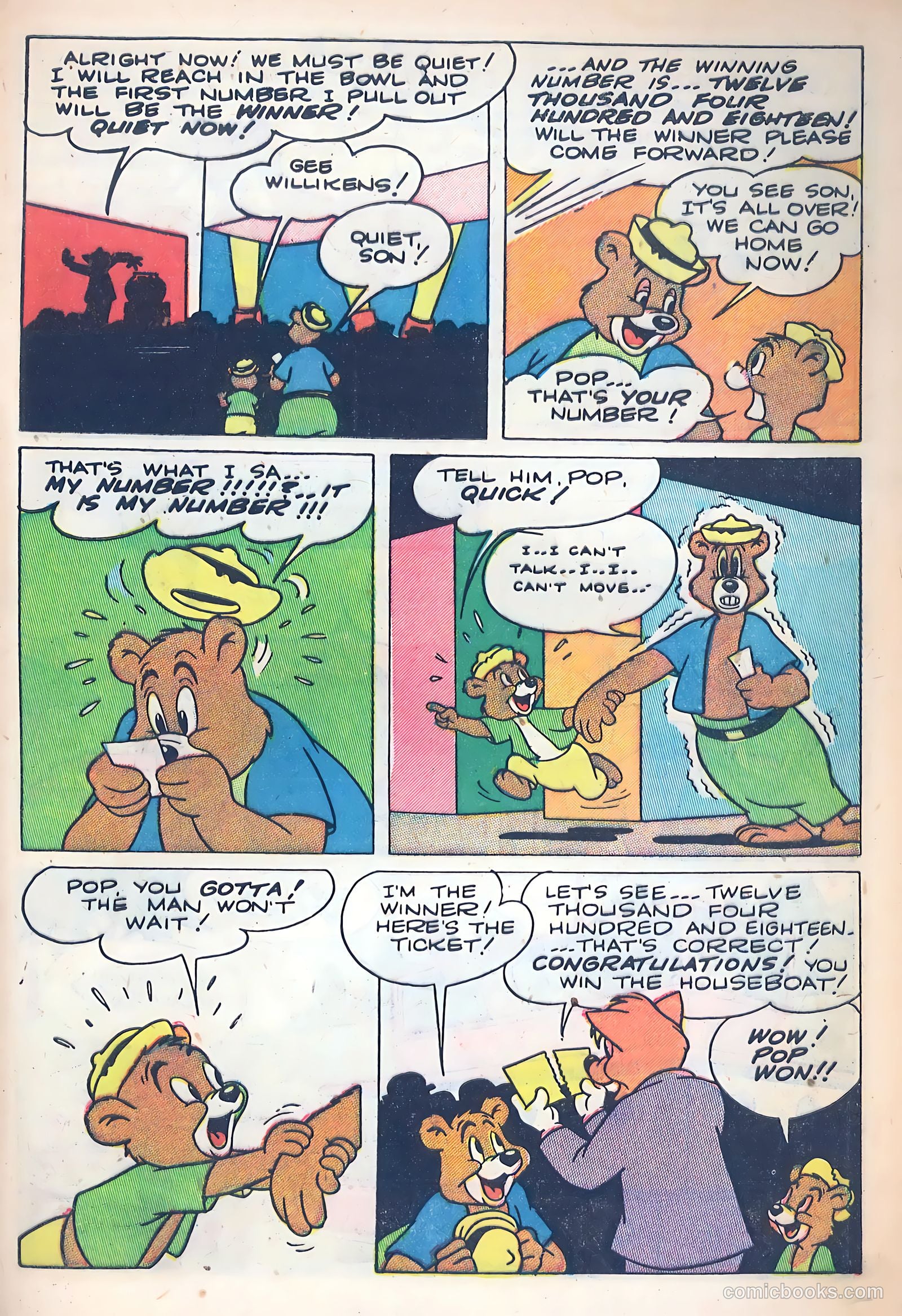"Red" Rabbit Comics #12 (1949) — page 29 of 36