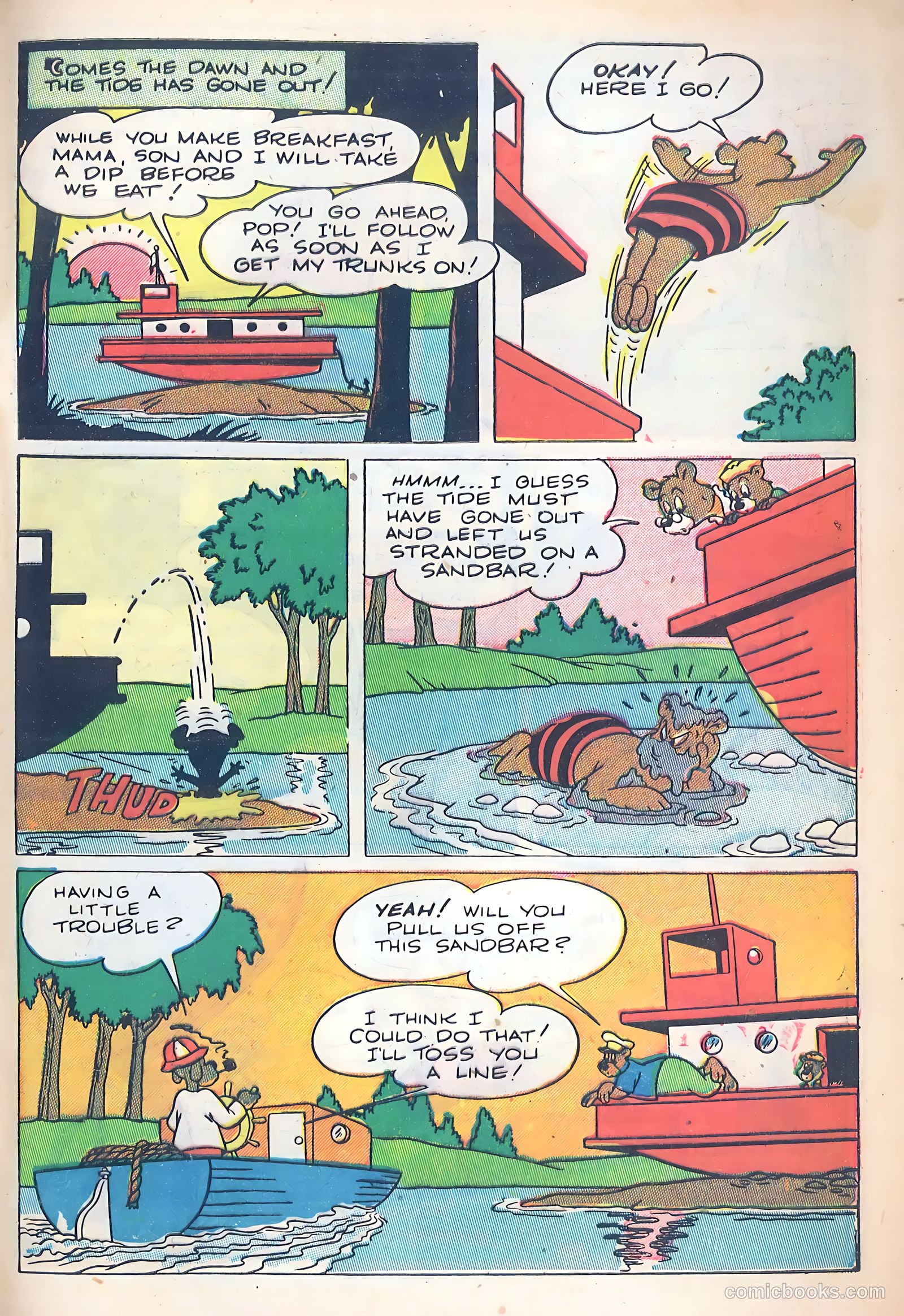 "Red" Rabbit Comics #12 (1949) — page 33 of 36