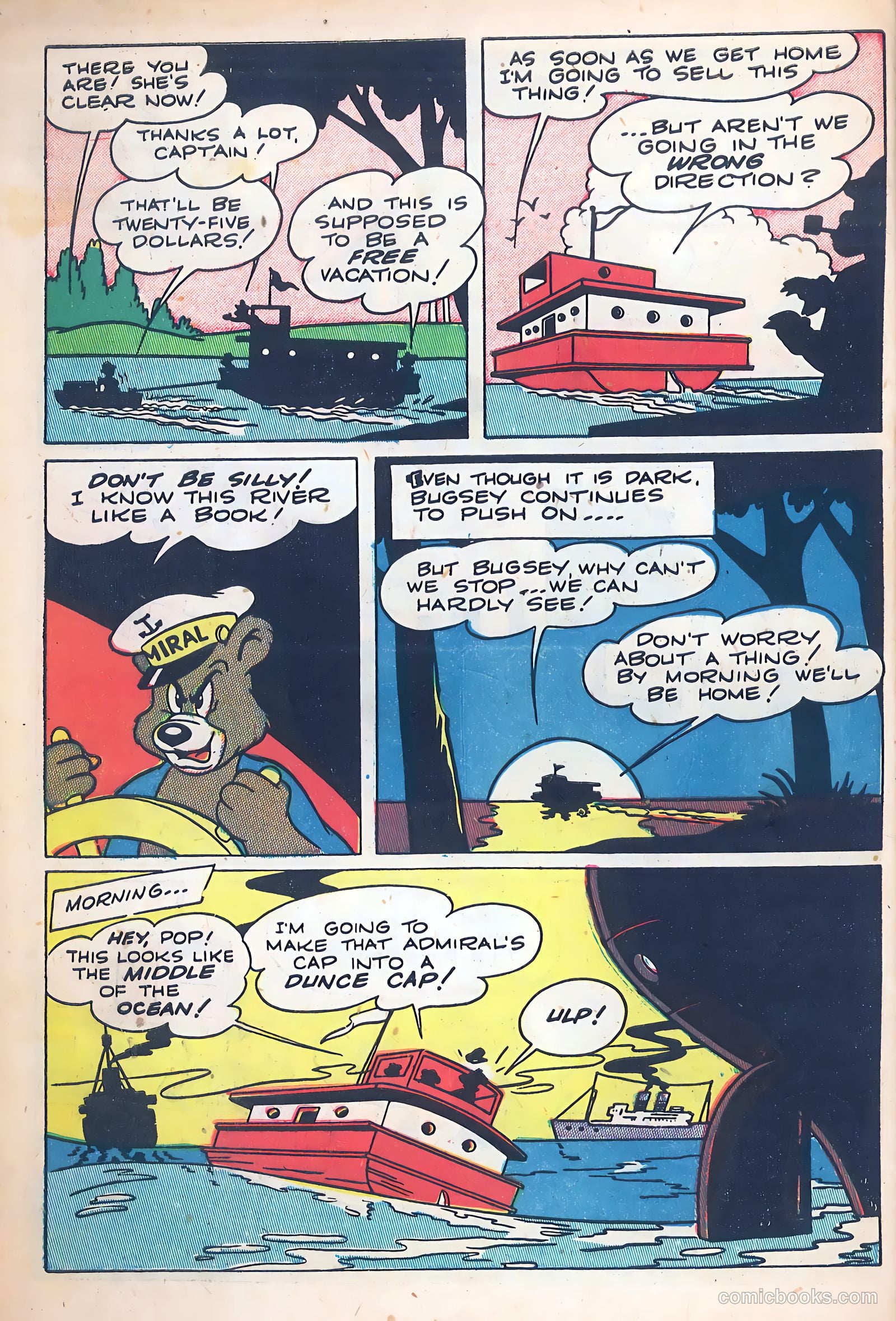 "Red" Rabbit Comics #12 (1949) — page 34 of 36