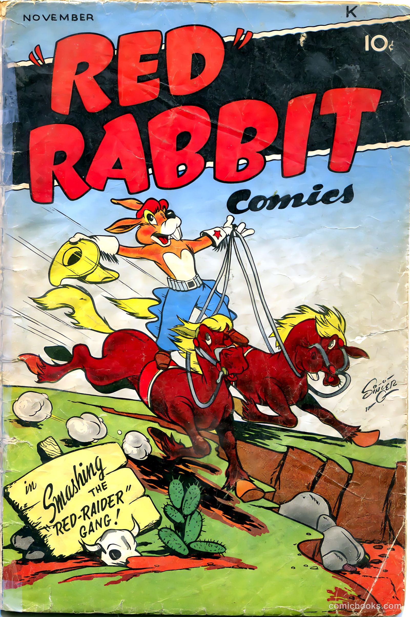 "Red" Rabbit Comics #13