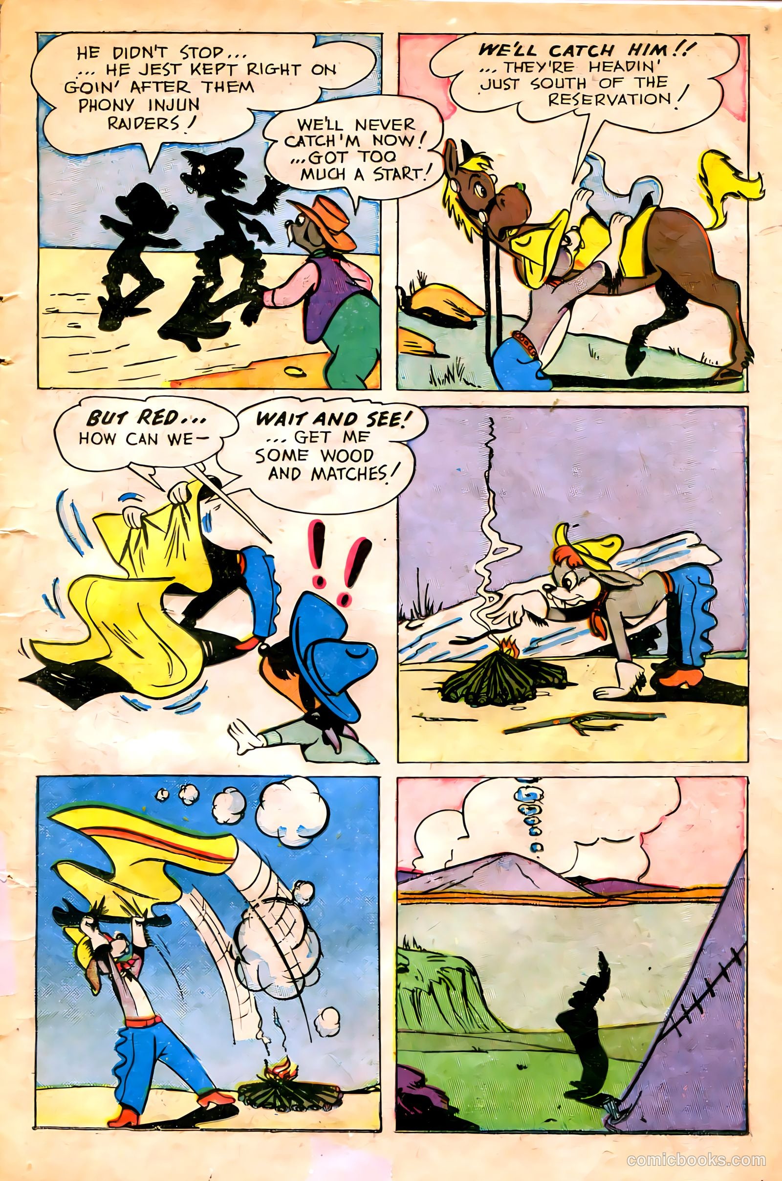 "Red" Rabbit Comics #13 (1949) — page 11 of 36