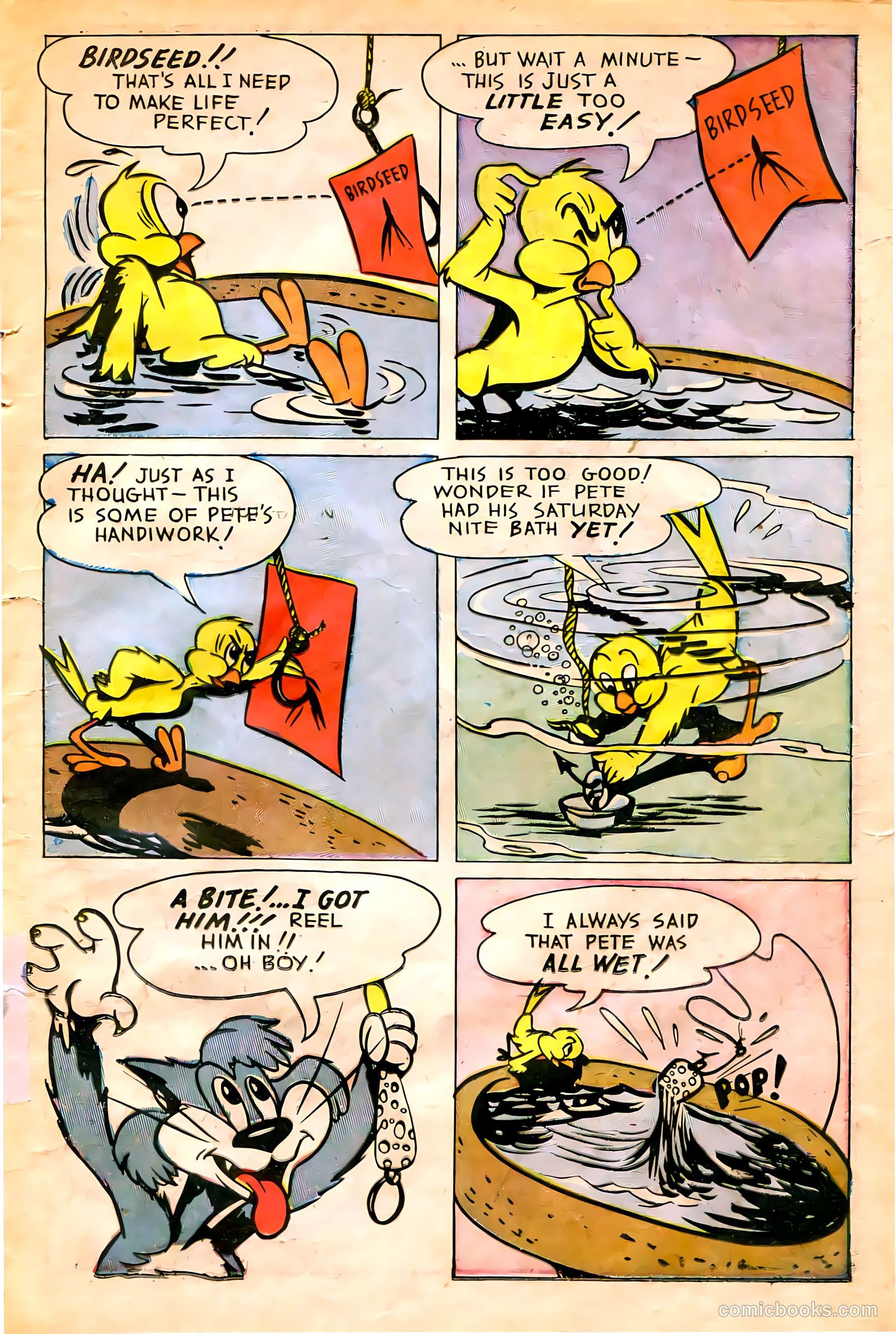 "Red" Rabbit Comics #13 (1949) — page 15 of 36