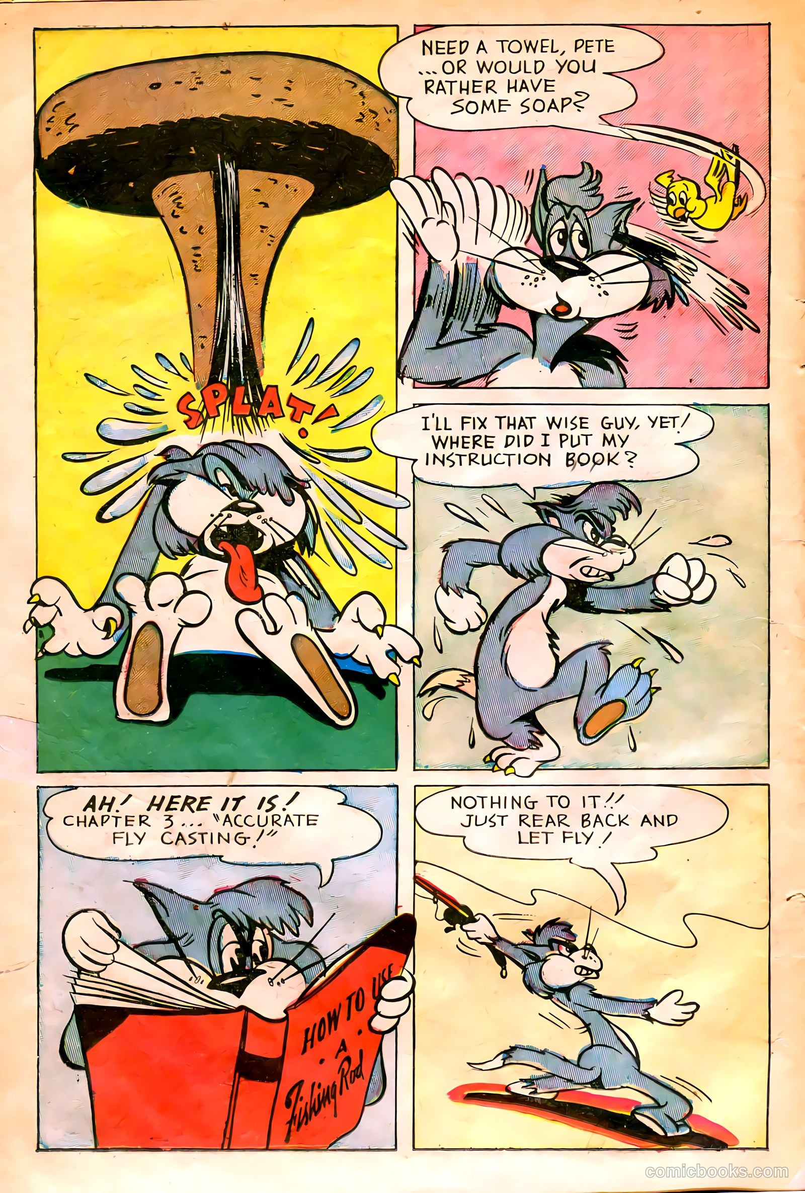 "Red" Rabbit Comics #13 (1949) — page 16 of 36